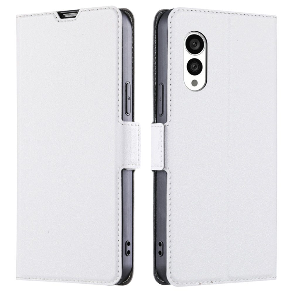 For FCNT arrows N F-51C PU Leather Stand Cover Anti-fall Ultra Slim Phone Case with Card Slot