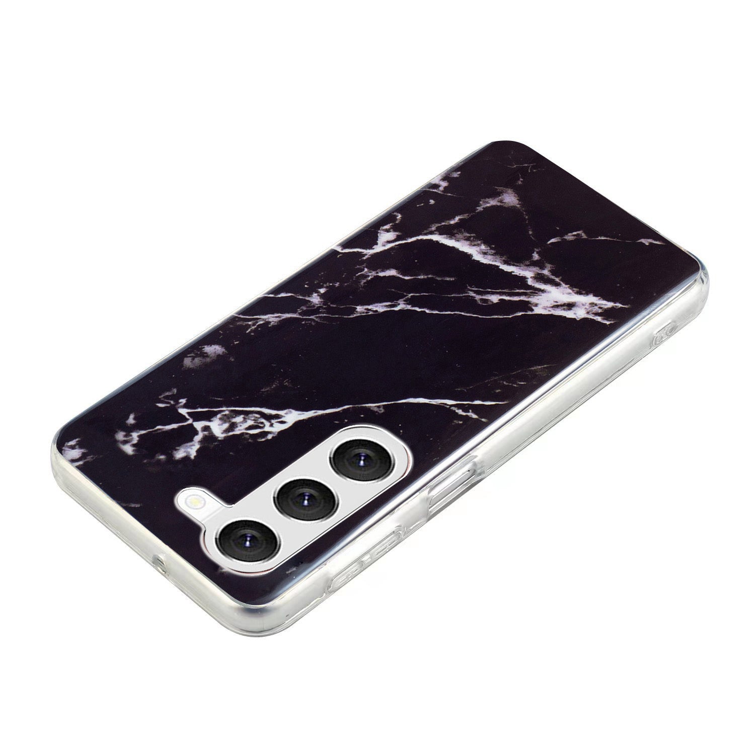For Samsung Galaxy S23 IMD Marble Pattern TPU Case Back Protector Bump Proof Phone Cover