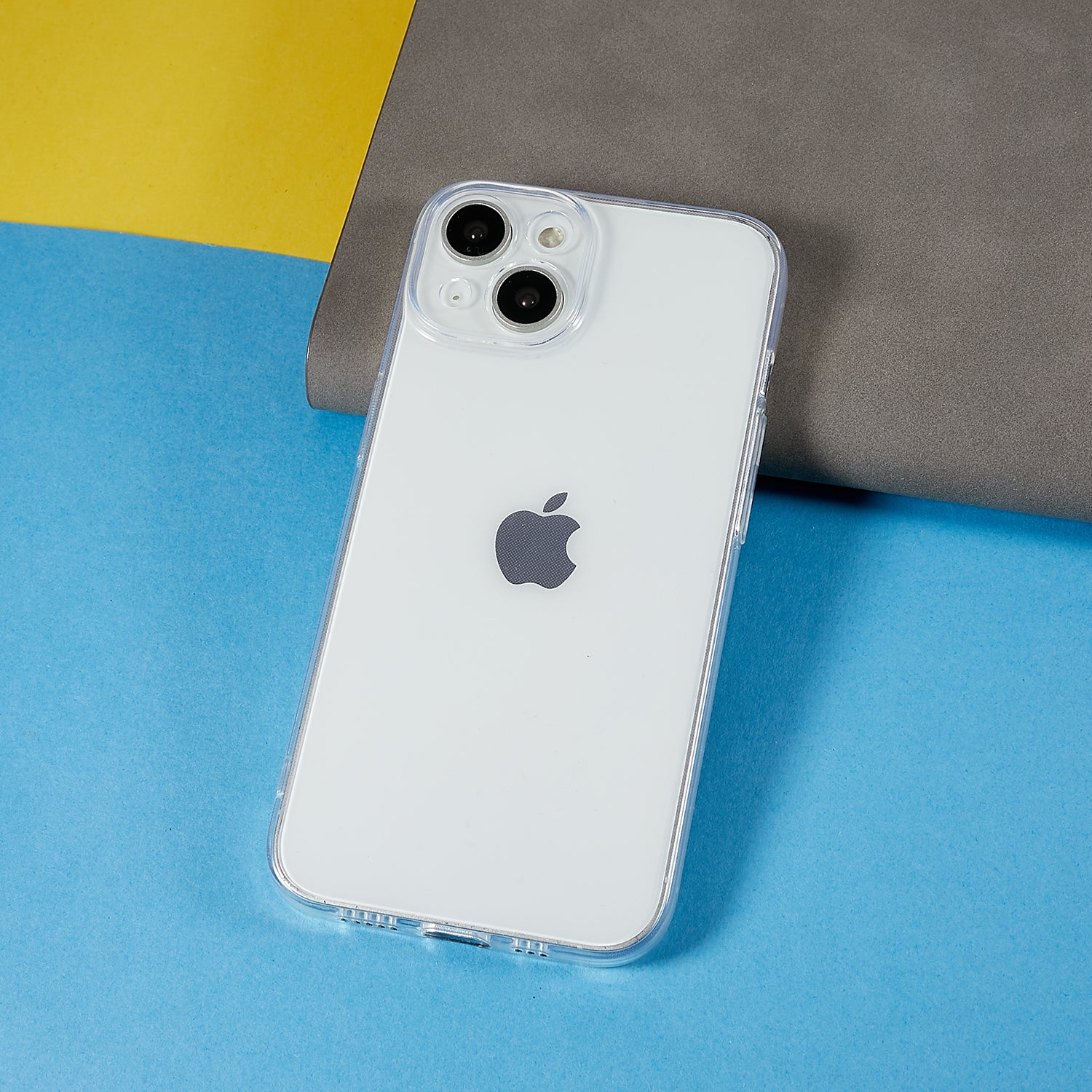Pro iPhone 14 Ochranný zadní kryt Ultra tenké průhledné měkké TPU pouzdro s přesným výřezem čočky