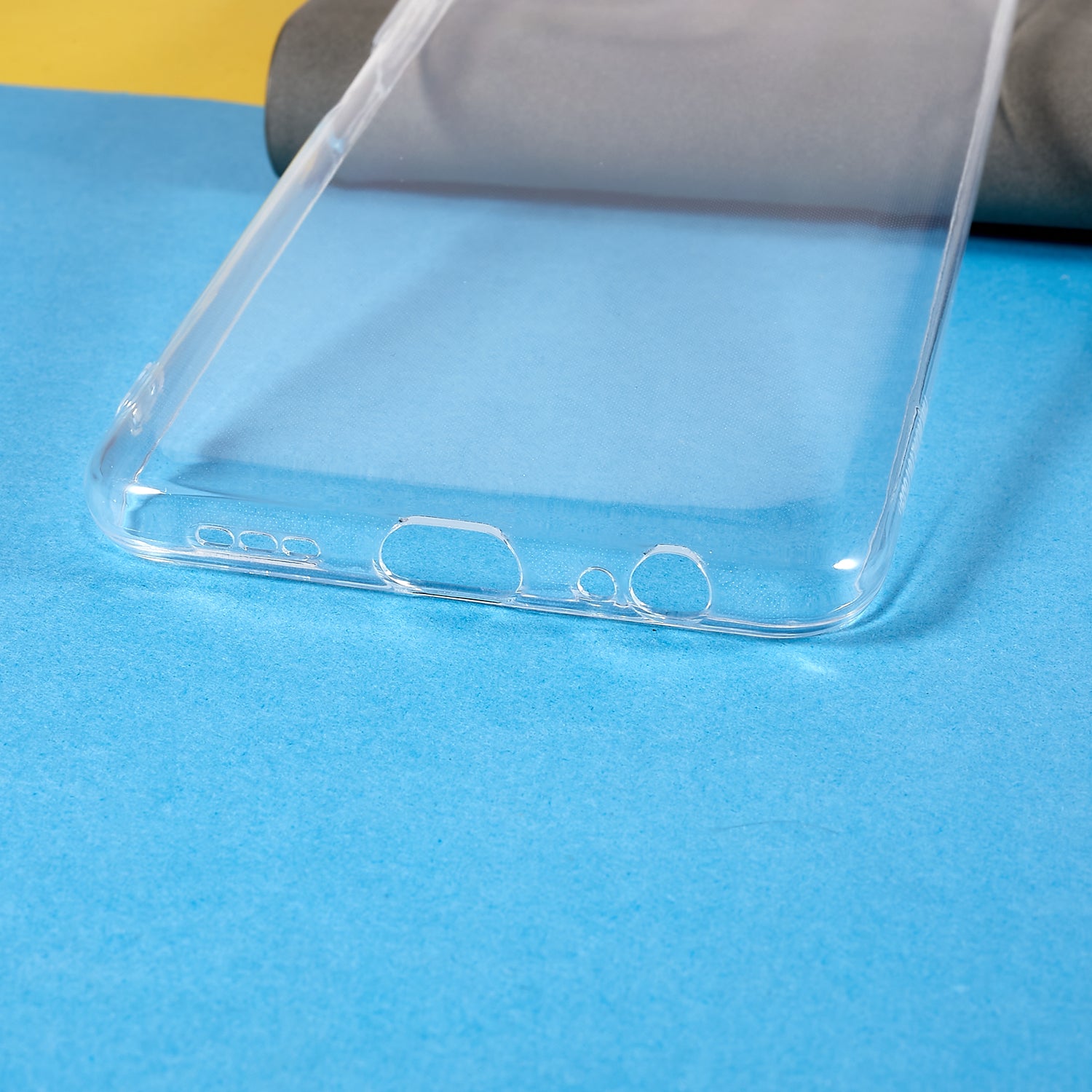 For Xiaomi Poco M5s 4G/Redmi Note 10 4G/Note 10S 4G Transparent Anti-collision Phone Case Ultra Thin Clear Flexible TPU Cover