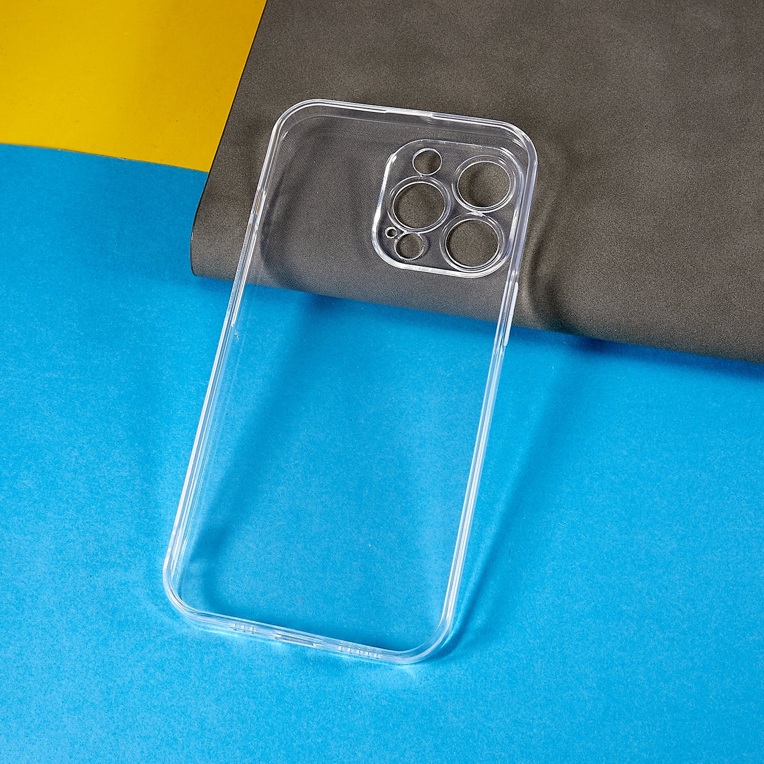 For iPhone 13 Pro Max 6.7 inch Precise Lens Cutout Clear Drop-proof TPU Cover Ultra Thin Cell Phone Case