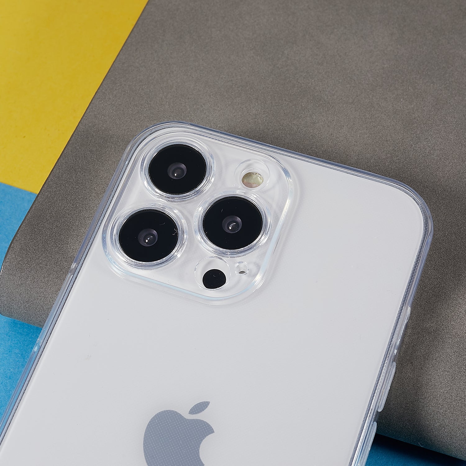 For iPhone 13 Pro Max 6.7 inch Precise Lens Cutout Clear Drop-proof TPU Cover Ultra Thin Cell Phone Case