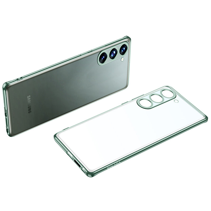 SULADA Nature Series Matte Phone Case for Samsung Galaxy S23 Electroplating Soft TPU Phone Cover