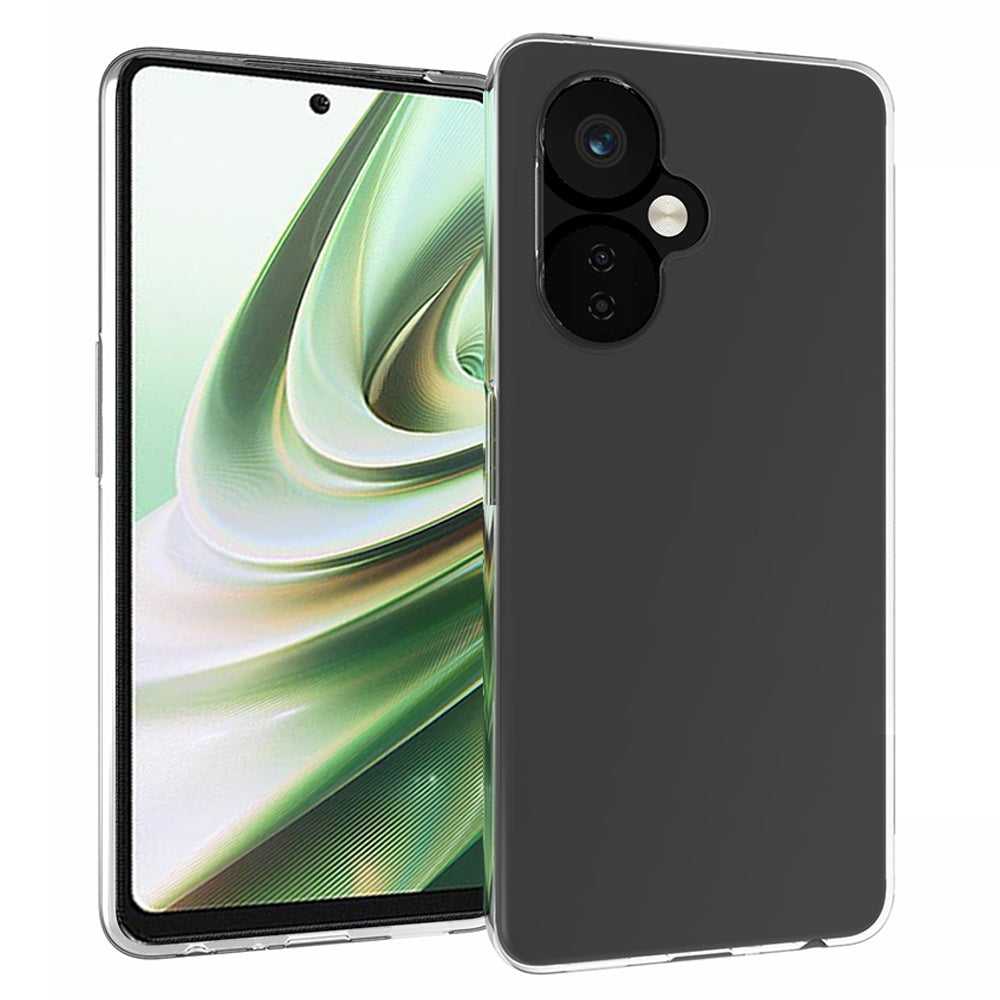 10Pcs/Pack TPU Phone Case for OnePlus Nord CE 3 Lite 5G/Nord N30 5G Anti-drop Inner Watermark-Free Transparent Phone Cover