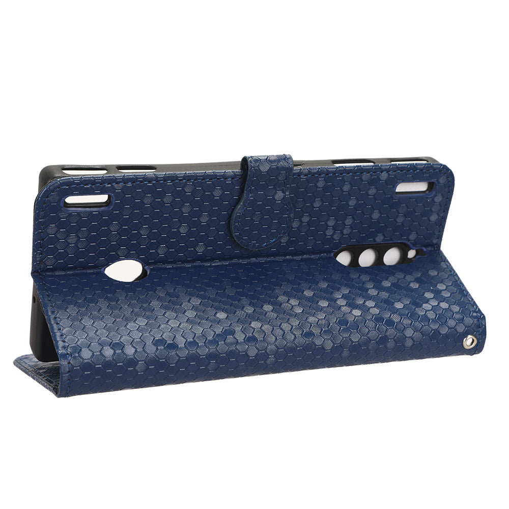 For ZTE nubia Red Magic 8 Pro 5G Magic 8 Pro 5G PU Leather Phone Case Wallet Stand Imprinted Dot Pattern Flip Phone Cover