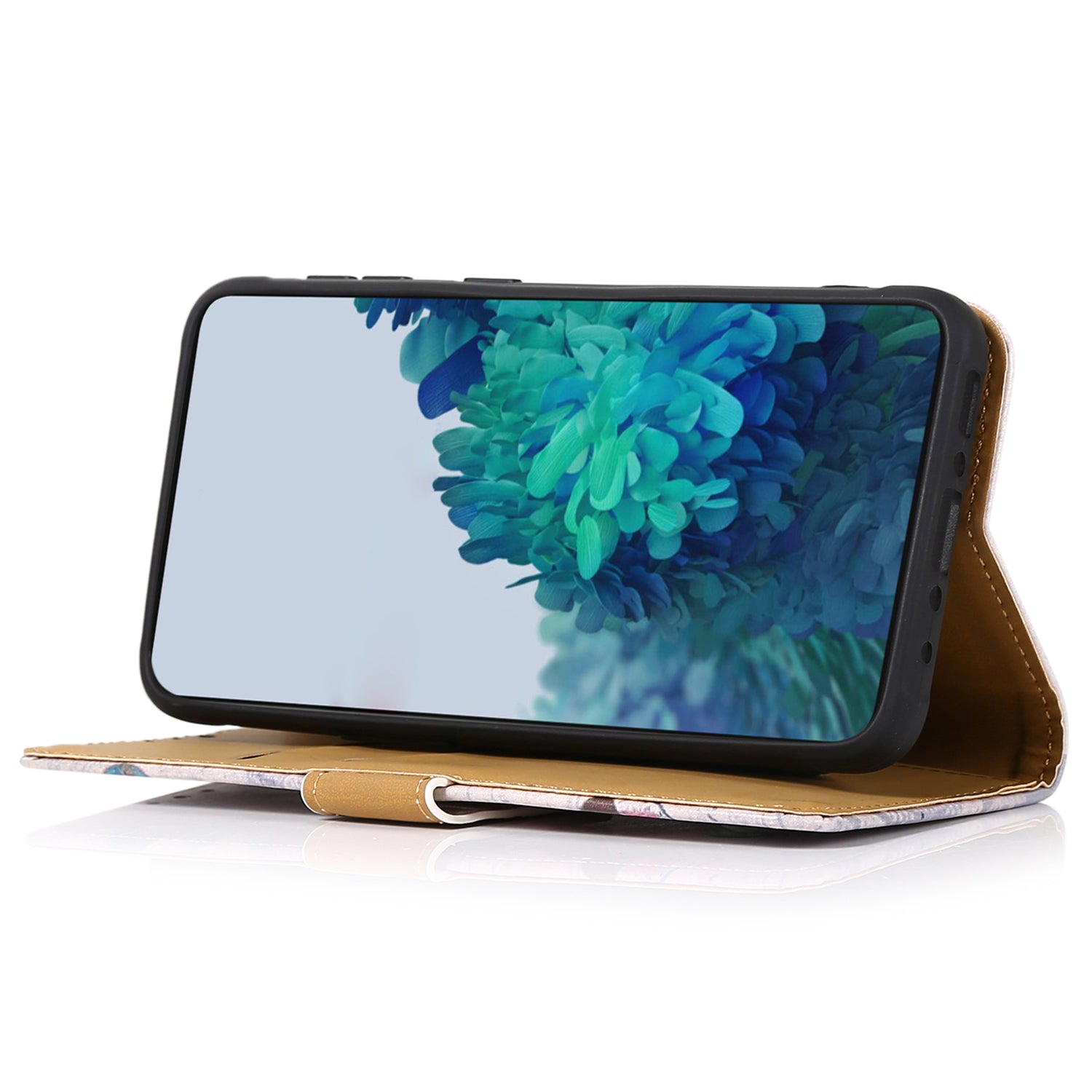 Phone Stand Case for Motorola Moto E13 4G Pattern Printing Wallet Phone Leather Cover
