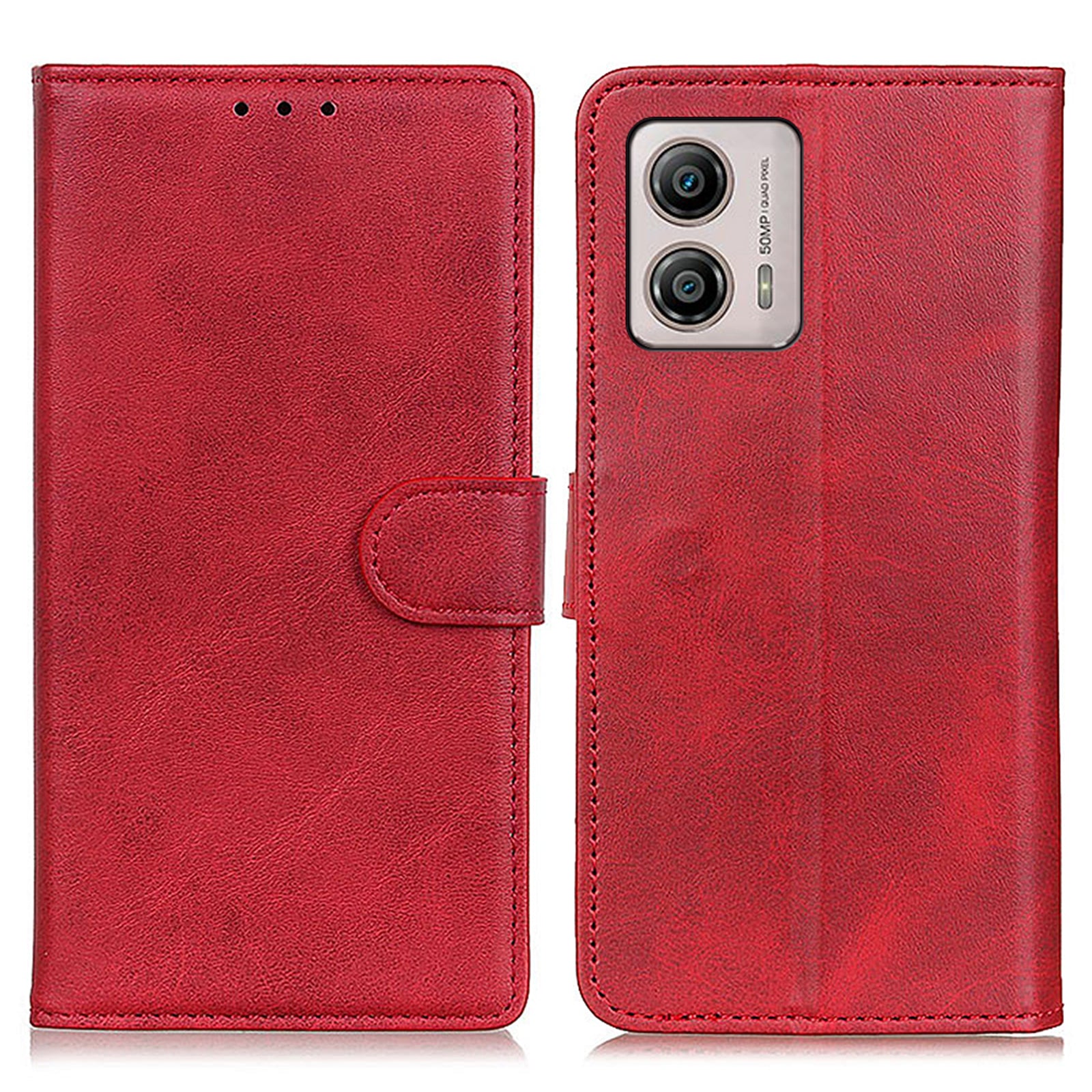 Anti-fall Mobile Phone Case for Motorola Moto G53 5G G13 4G G23 4G Anti-Drop PU Leather Wallet Flip Phone Cover with Stand