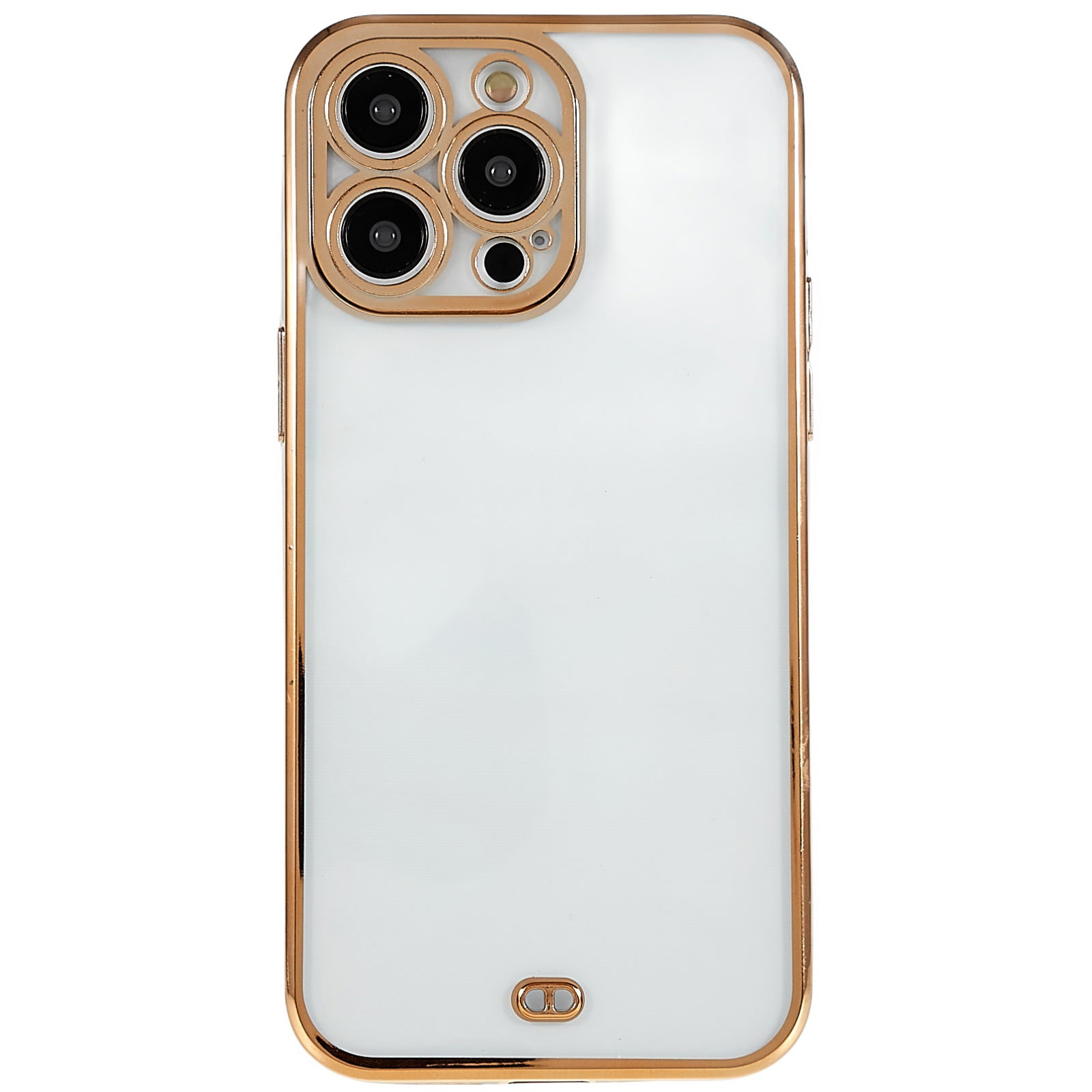 For iPhone 14 Pro Max Soft TPU Phone Case Camera Lens Protection Electroplated Phone Cover