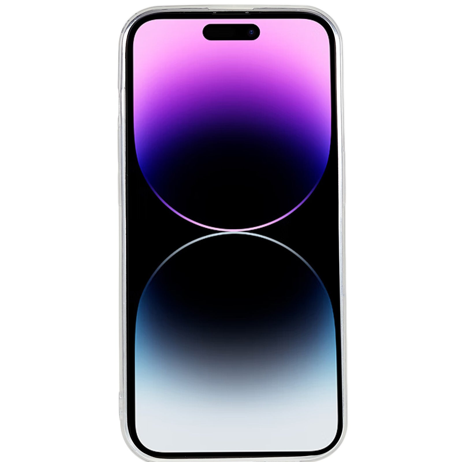 For iPhone 14 Pro Soft TPU Phone Case Star Planet Pattern Epoxy Protective Back Cover