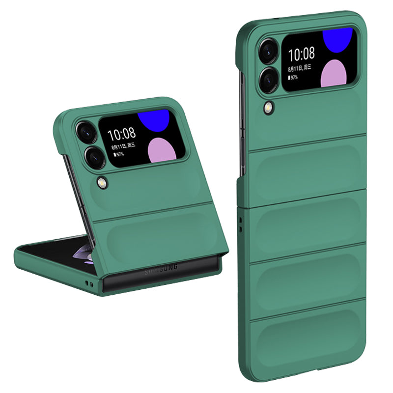 Cell Phone Cover for Samsung Galaxy Z Flip3 5G Skin-touch Rugged Hard PC Phone Case