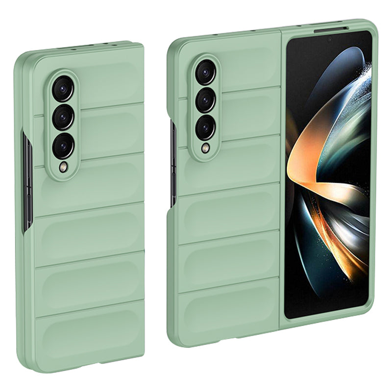 For Samsung Galaxy Z Fold4 5G Skin-touch Hard PC Back Case Drop-proof Rugged Phone Cover