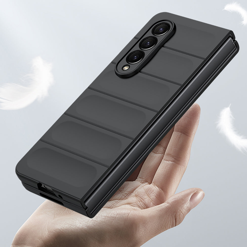 For Samsung Galaxy Z Fold3 5G Skin-touch Hard PC Back Case Shockproof Rugged Phone Cover