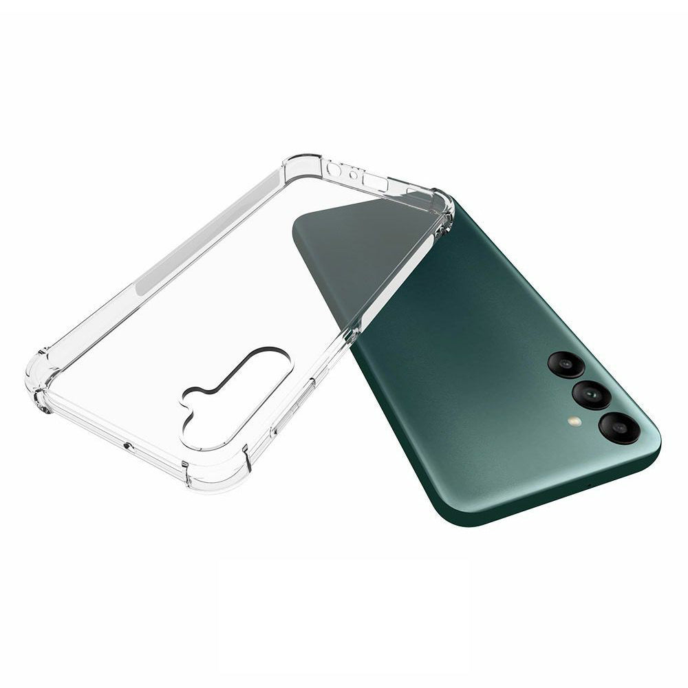 For Samsung Galaxy A24 4G Anti-drop Clear Phone Case Soft TPU Mobile Phone Protective Cover