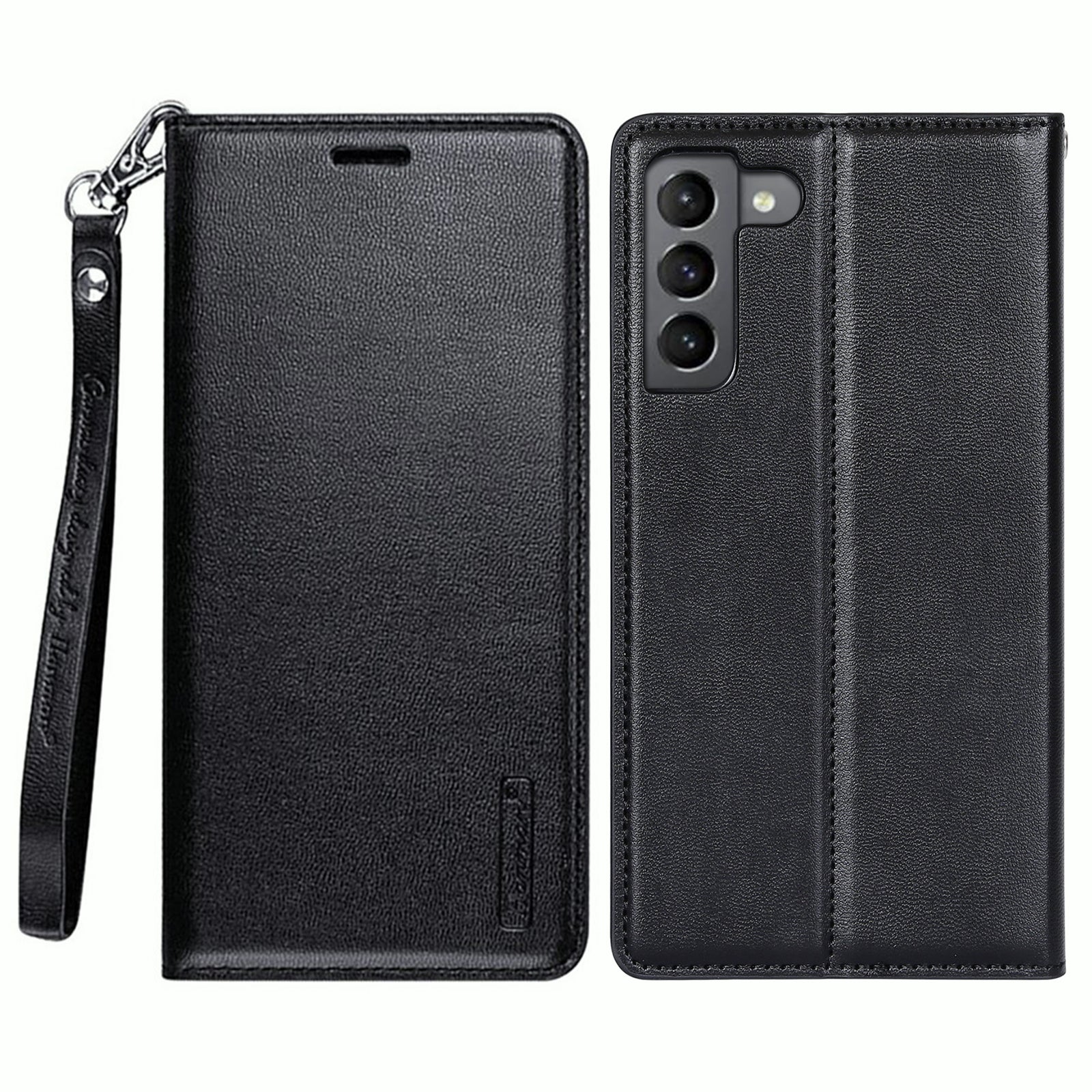 HANMAN Minor Series for Samsung Galaxy S23 Stand Mobile Phone Cover PU Leather Phone Wallet Case