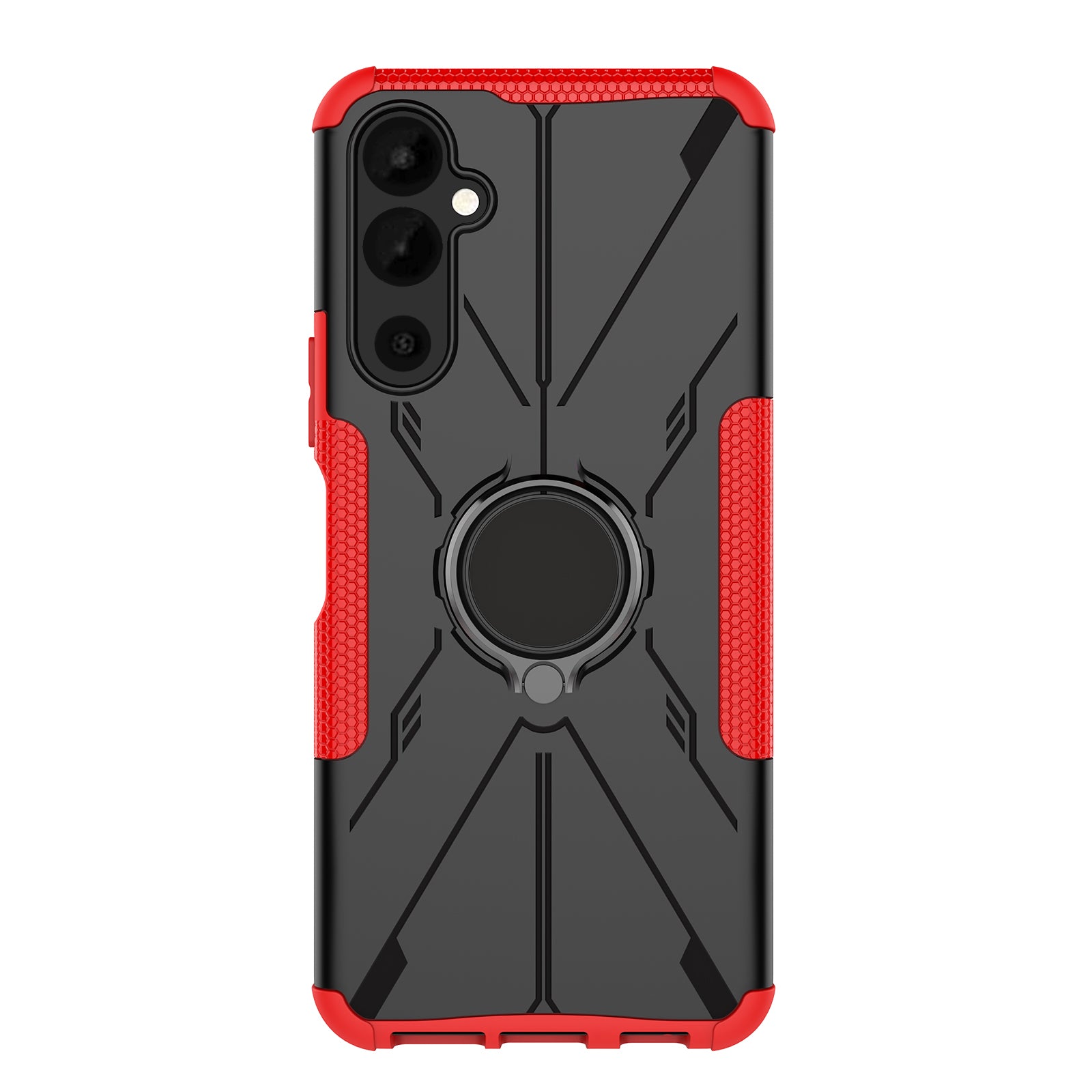 For Tecno Pova Neo 2 4G Ring Holder Kickstand Phone Cover Hard PC Soft TPU Cell Phone Case