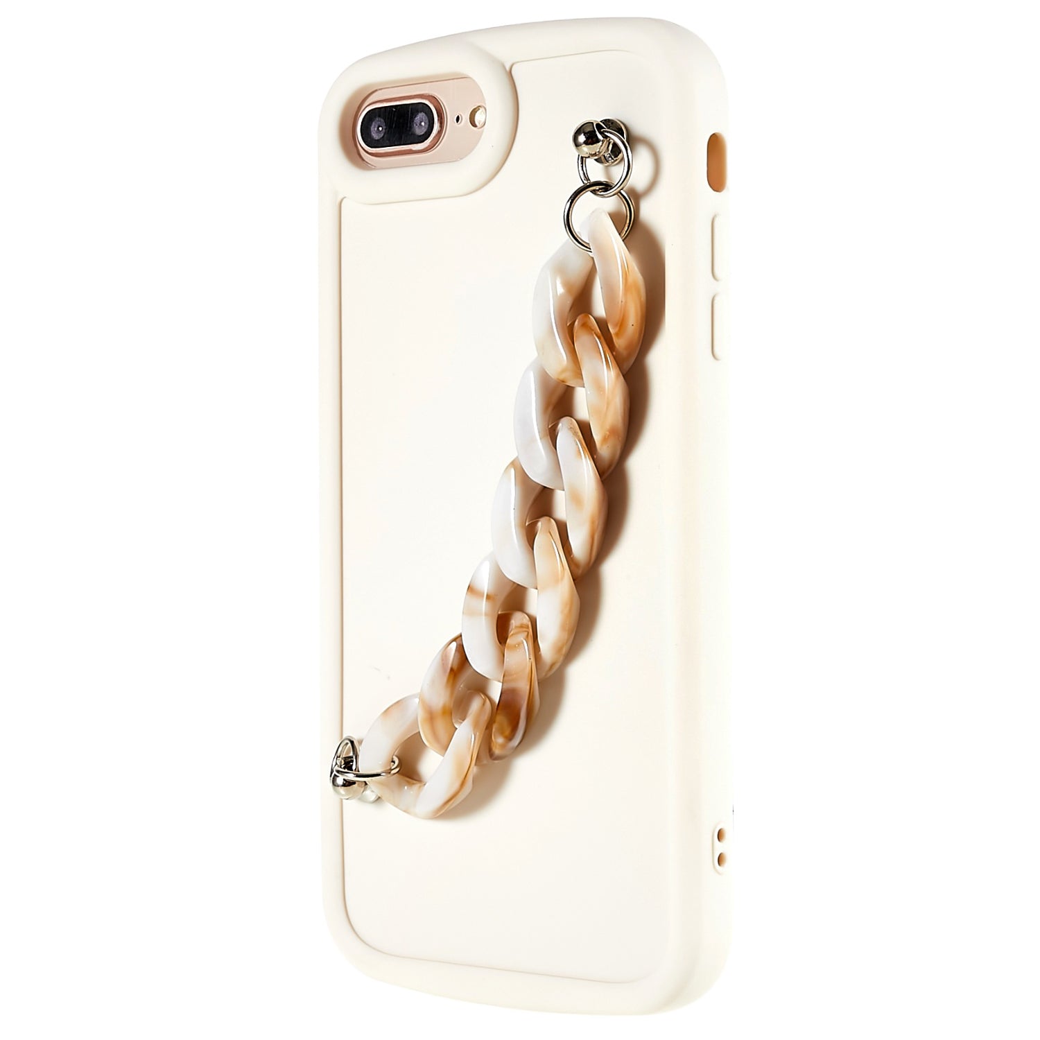 For iPhone 6 Plus 7 Plus 8 Plus 5.5 inch TPU Phone Case Bracelet Strap Matte Frosted Phone Cover