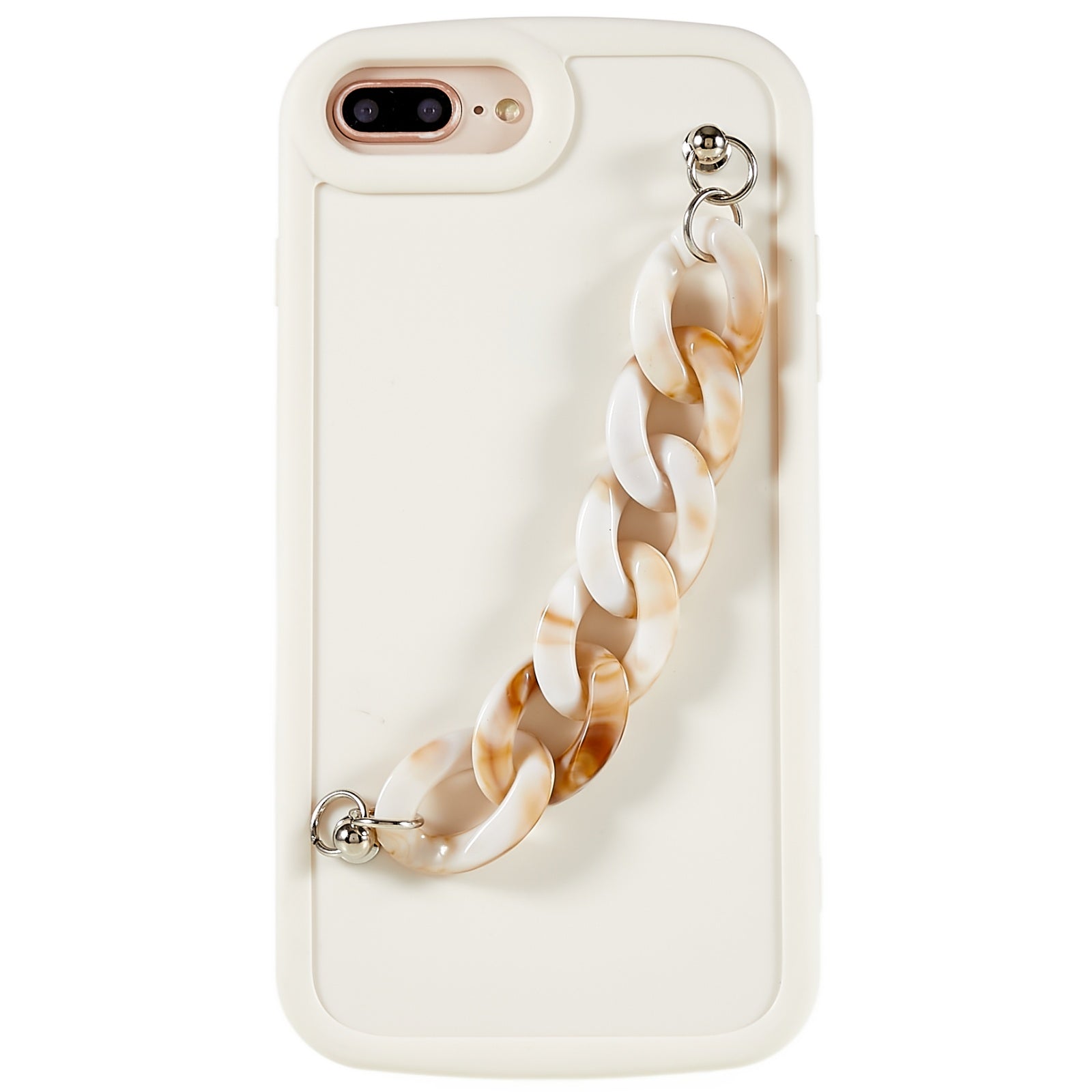 For iPhone 6 Plus 7 Plus 8 Plus 5.5 inch TPU Phone Case Bracelet Strap Matte Frosted Phone Cover