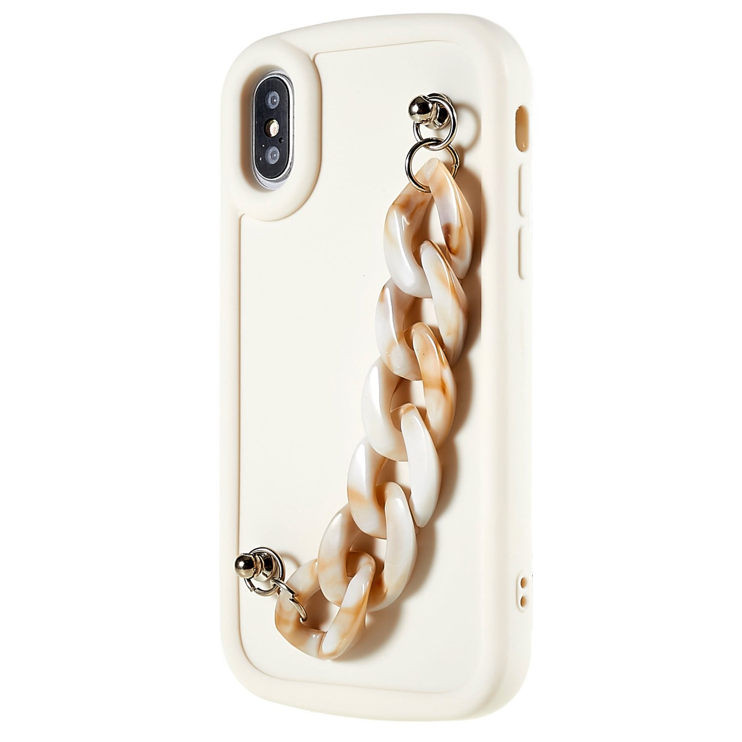 For iPhone X XS 5.8 inch TPU Phone Case with Marble Strap Soft Matte Anti-Drop Shockproof Cover