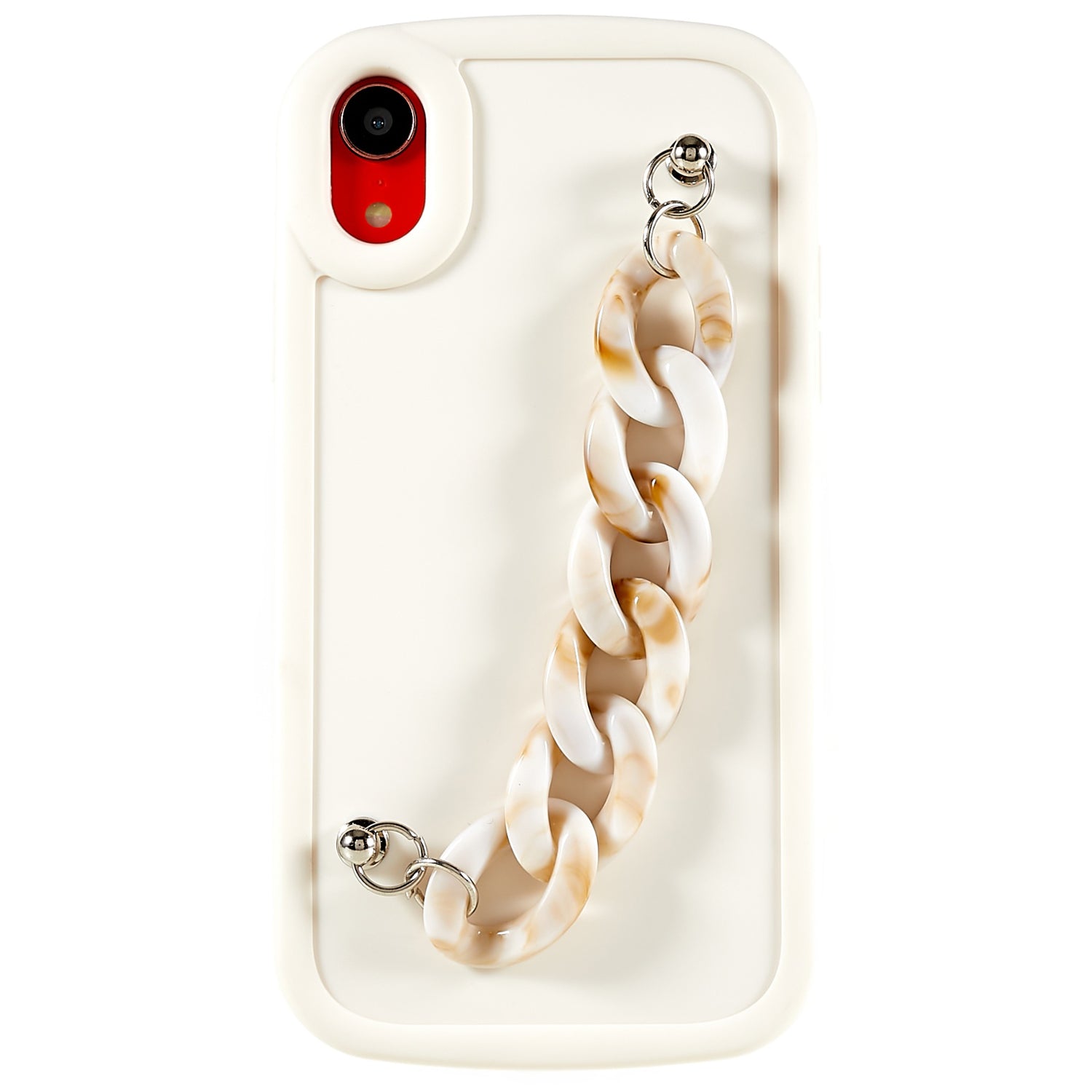 Matte Phone Case for iPhone XR 6.1 inch Bracelet Chain Flexible TPU Protective Cover