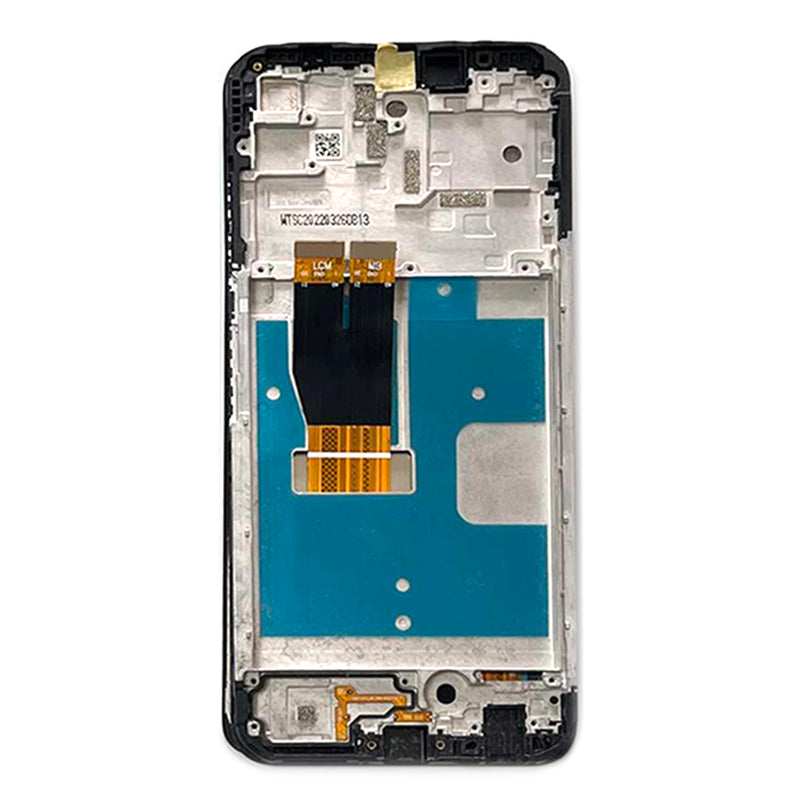 For T-Mobile Revvl 6 Pro 5G OEM Grade S LCD Screen and Digitizer Assembly Frame Part (without Logo)