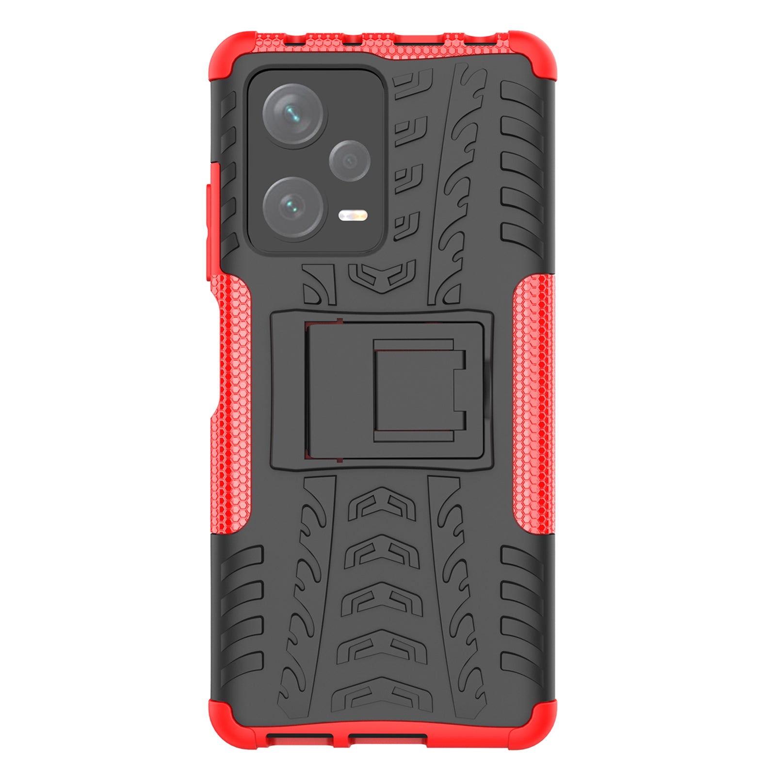 Phone Case for Xiaomi Redmi Note 12 Pro 5G Hard PC TPU Phone Shell Kickstand Drop Protection Phone Cover
