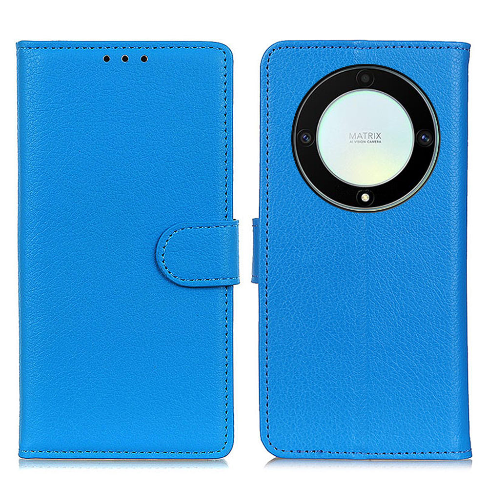 For Honor X9a 5G X40 5G Magic5 Lite 5G Wallet Function Cell Phone Cover Stand Classic Litchi Texture Leather Flip Phone Case