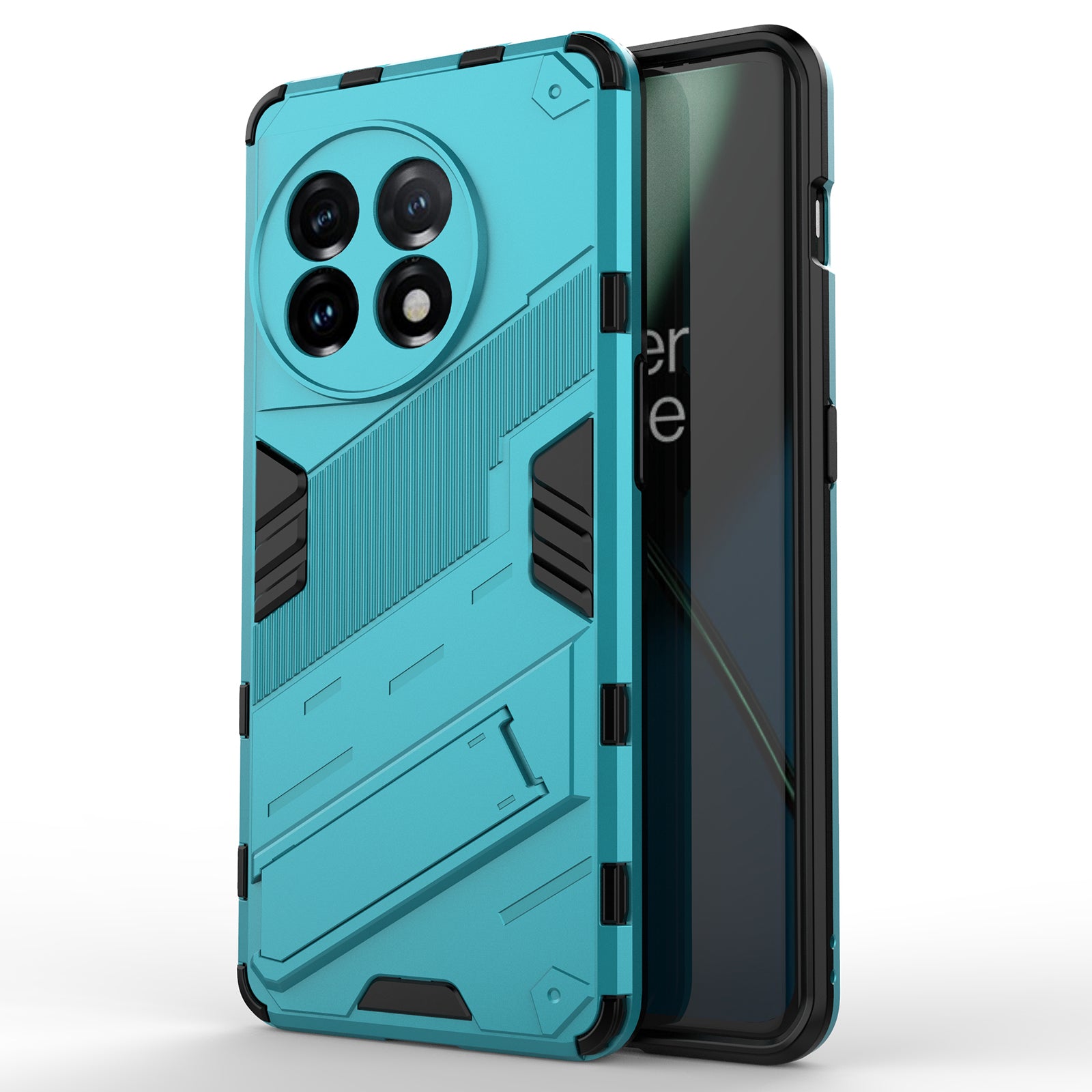 Phone Case for OnePlus 11 5G Kickstand TPU PC Protective Cell Phone Cover