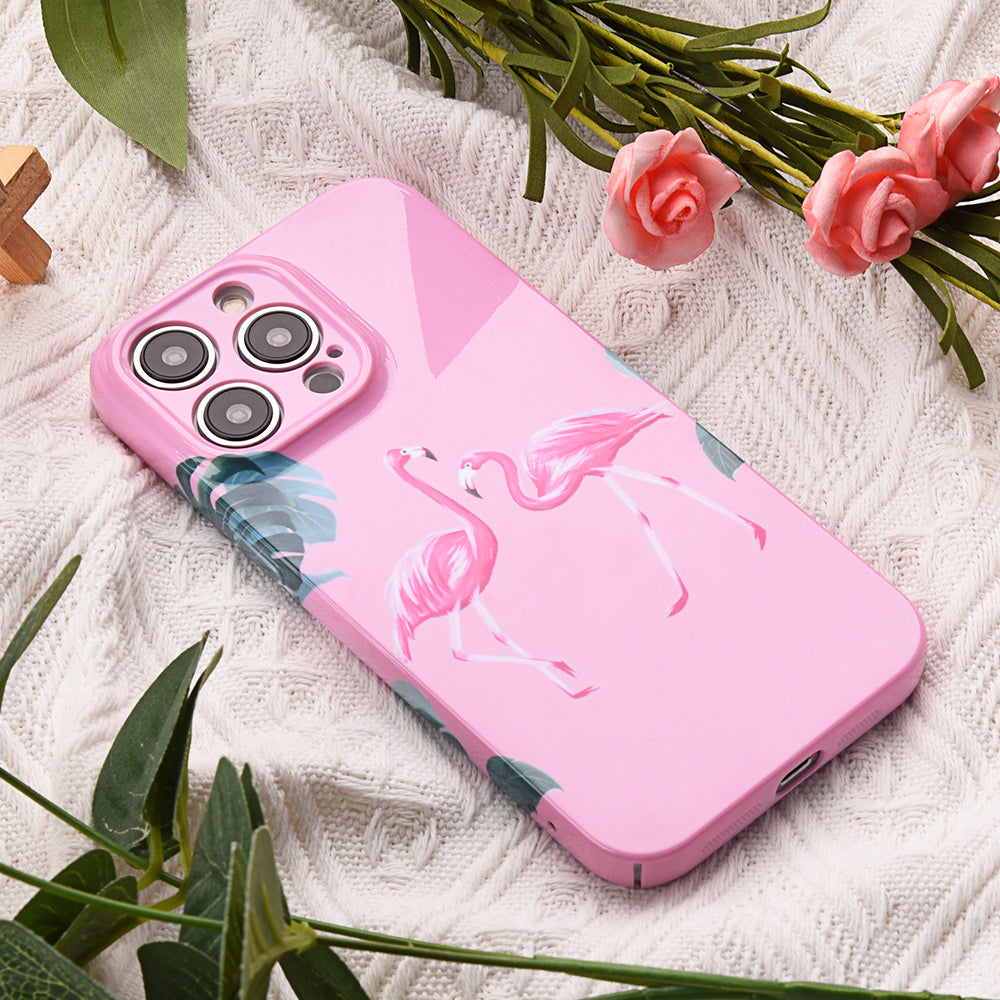 Hard PC Protective Phone Case for iPhone 14 Pro Animal Pattern Shockproof Phone Back Cover