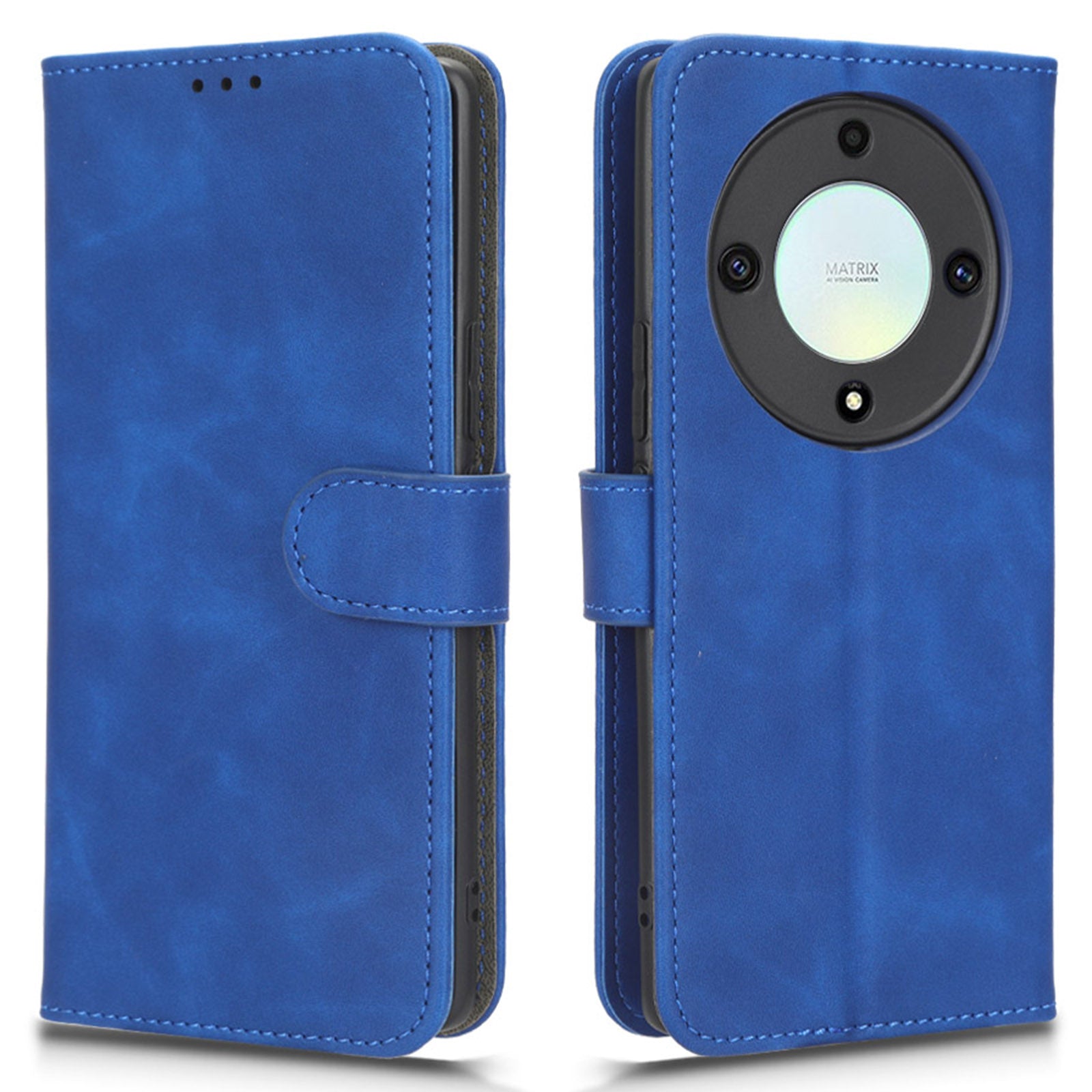 For Honor X40 5G X9a 5G Magic5 Lite 5G Full Protection Mobile Phone Case Skin-touch Stand Flip Leather Wallet Phone Cover