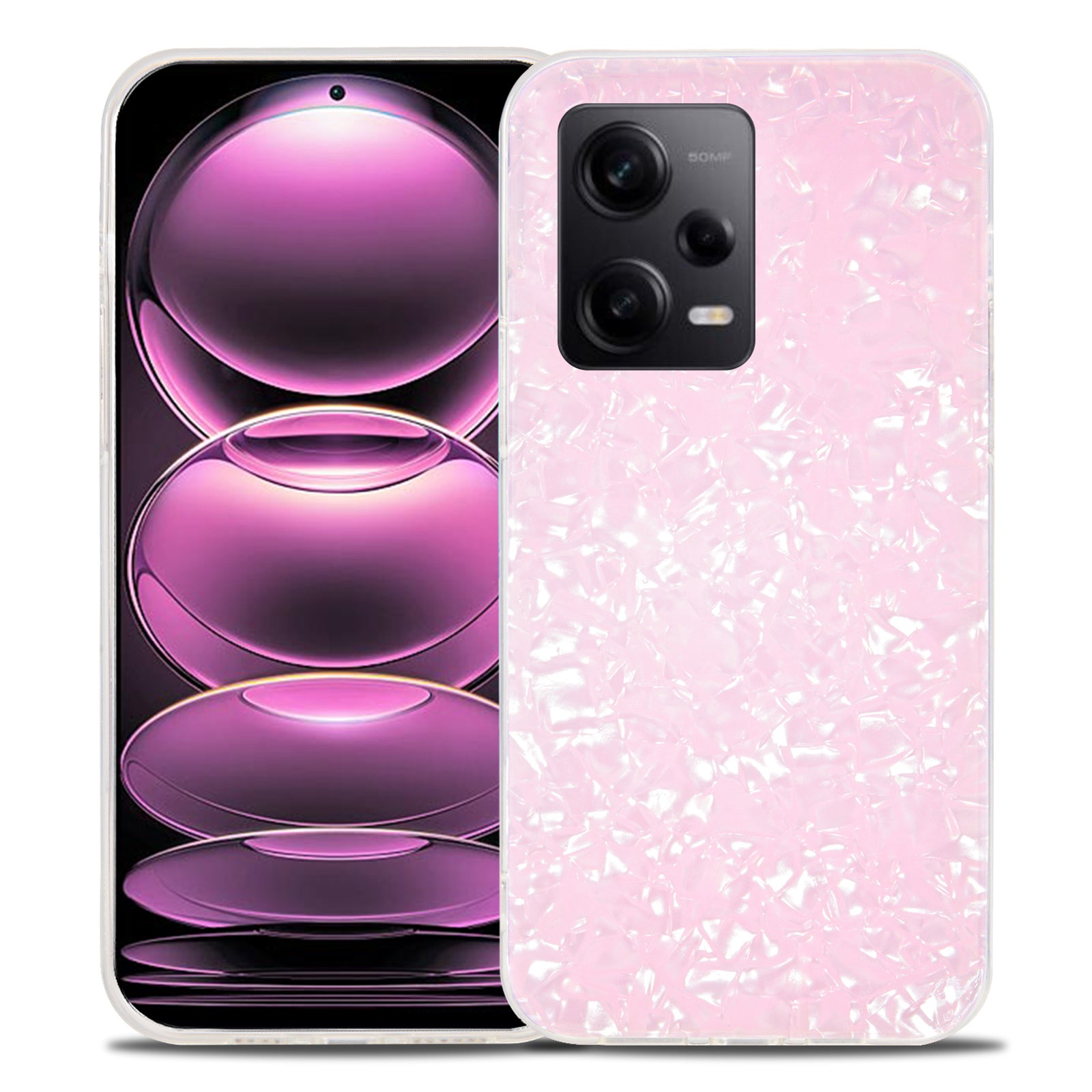 IPAKY Phone Case for Xiaomi Redmi Note 12 Pro 5G Note 12 Pro Speed 5G Poco X5 Pro 5G IMD Acrylic TPU Back Protector Cover