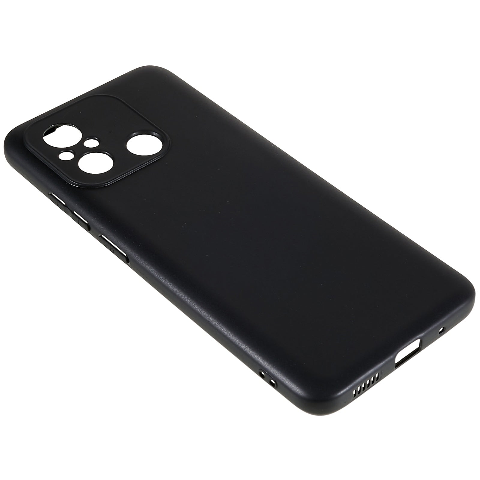For Xiaomi Redmi 12C 4G Phone Case Soft Flexible TPU Matte Finish Coating Back Cover