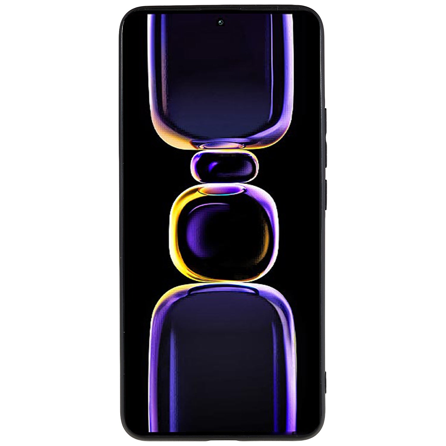 Phone Case for Xiaomi Poco F5 Pro 5G/Redmi K60 Pro 5G/K60 5G Slim Matte Black TPU Phone Cover