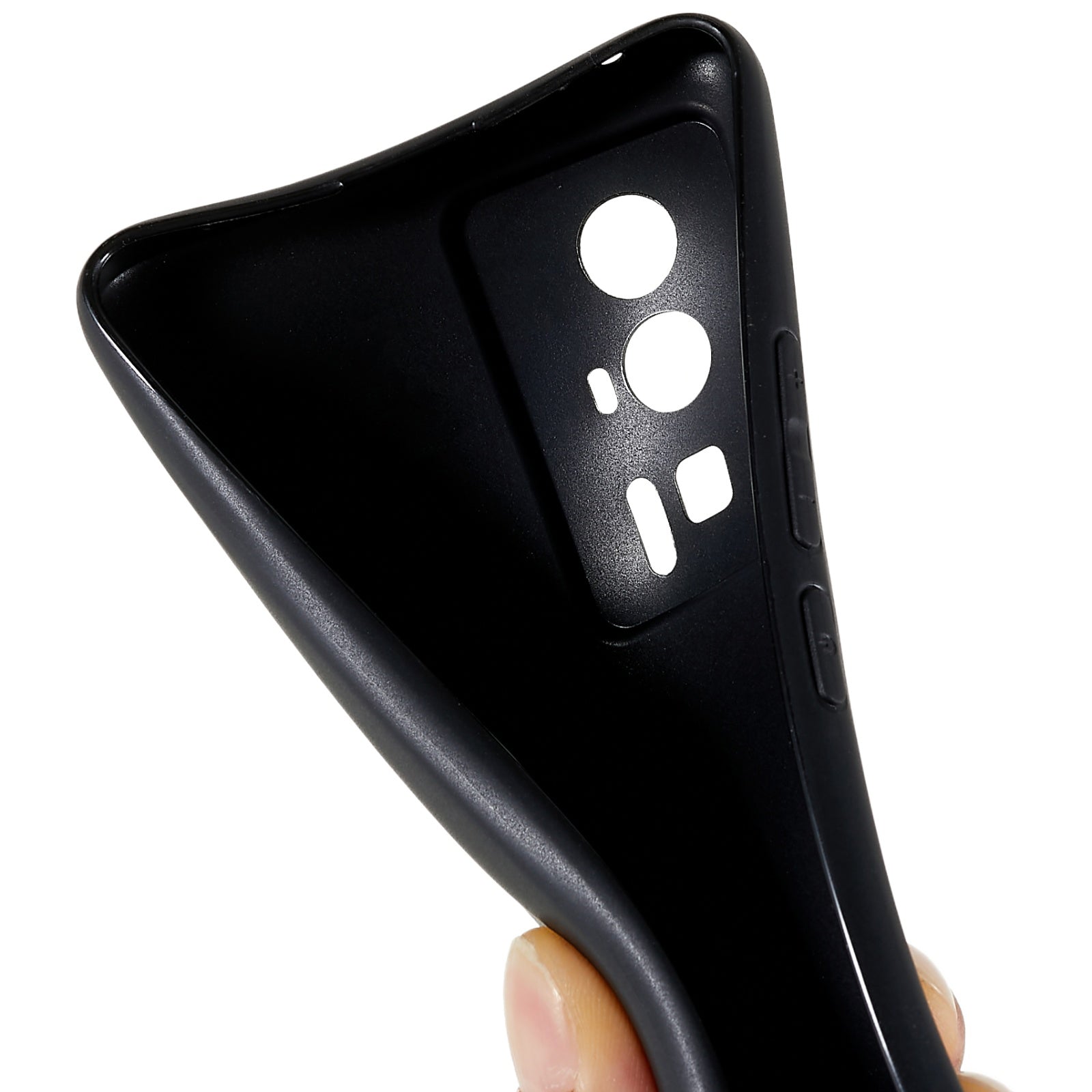 Phone Case for Xiaomi Poco F5 Pro 5G/Redmi K60 Pro 5G/K60 5G Slim Matte Black TPU Phone Cover