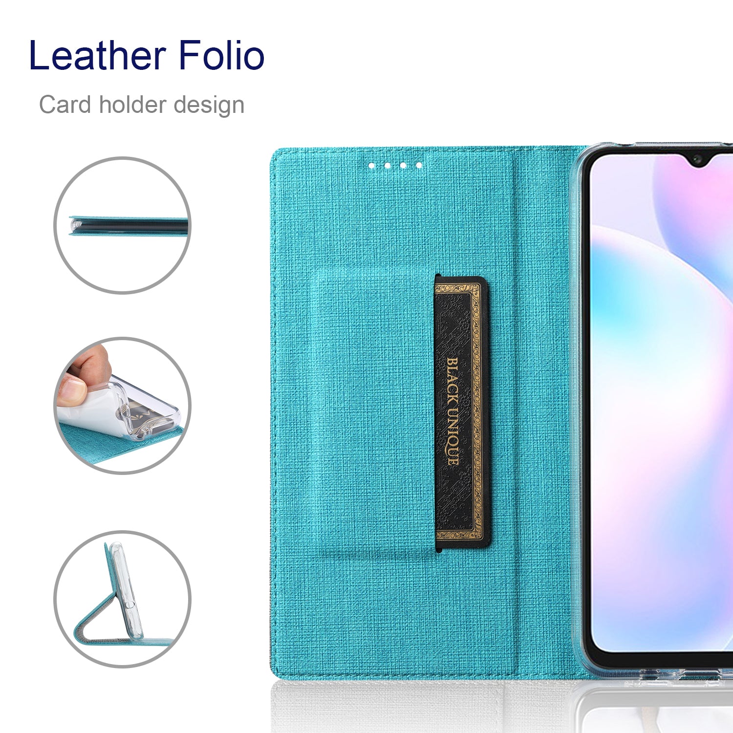 VILI DMX Series Phone Leather Case for Xiaomi 13 5G Card Holder Stand Cell Phone Cover