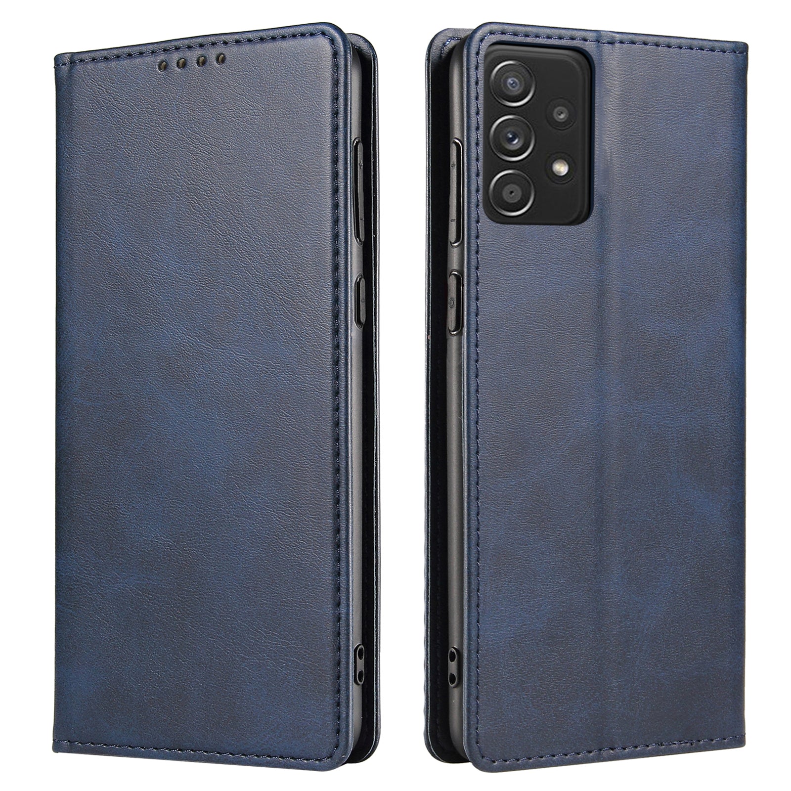 Phone Case For Samsung Galaxy A23 5G (Global Version) Magnetic Closure Leather Anti-drop Phone Cover Stand Wallet