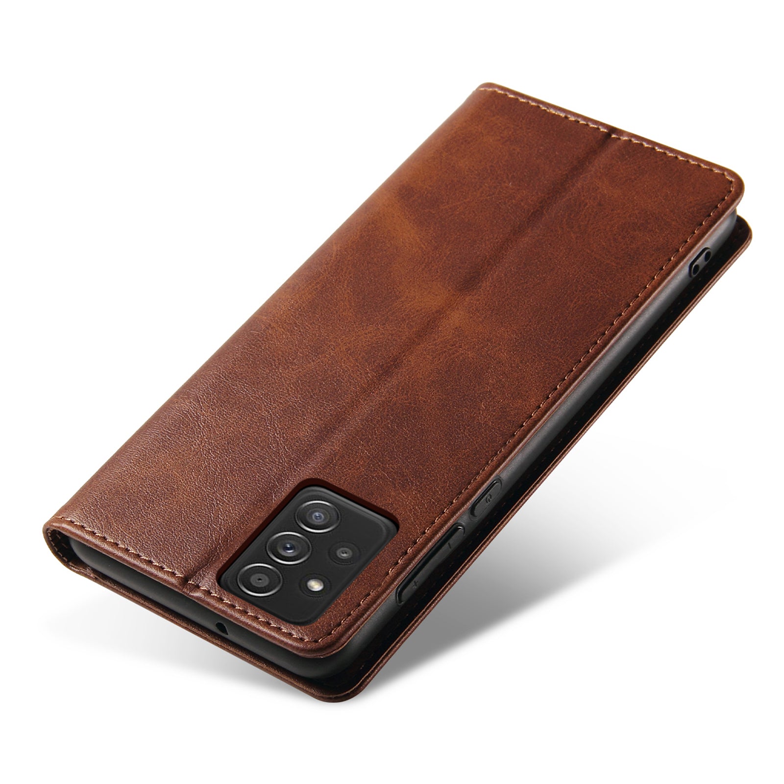 Phone Case For Samsung Galaxy A23 5G (Global Version) Magnetic Closure Leather Anti-drop Phone Cover Stand Wallet