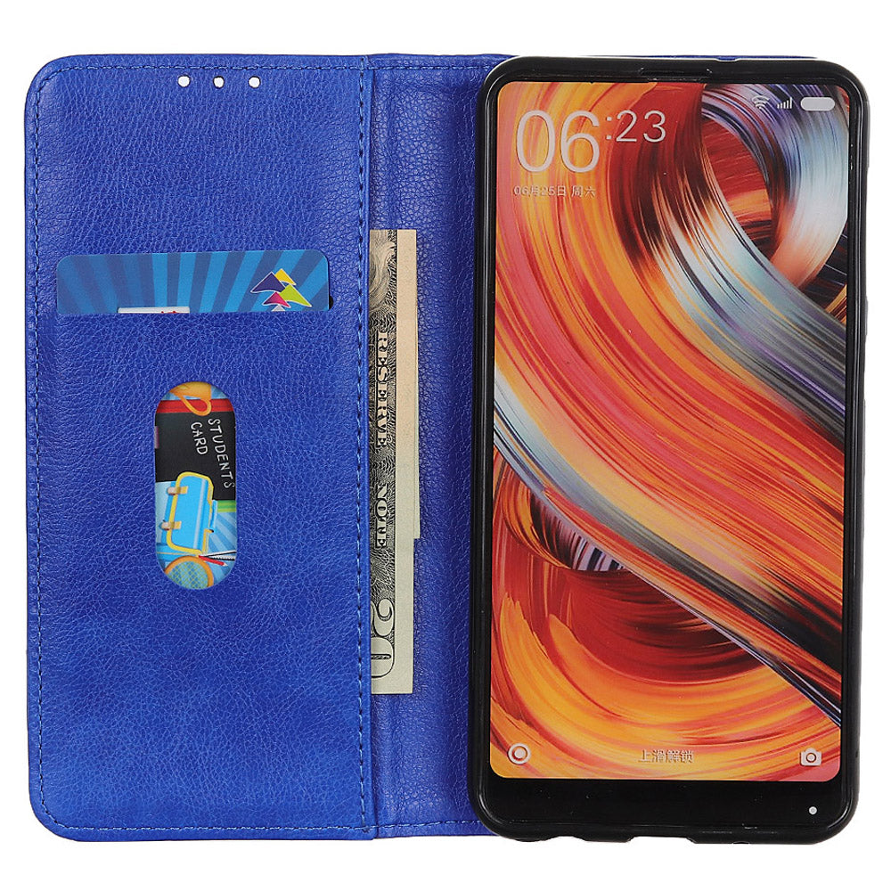 For Honor X9a X40 Magic5 Lite 5G Litchi Texture Split Leather Phone Case Shockproof Wallet Cover with Stand