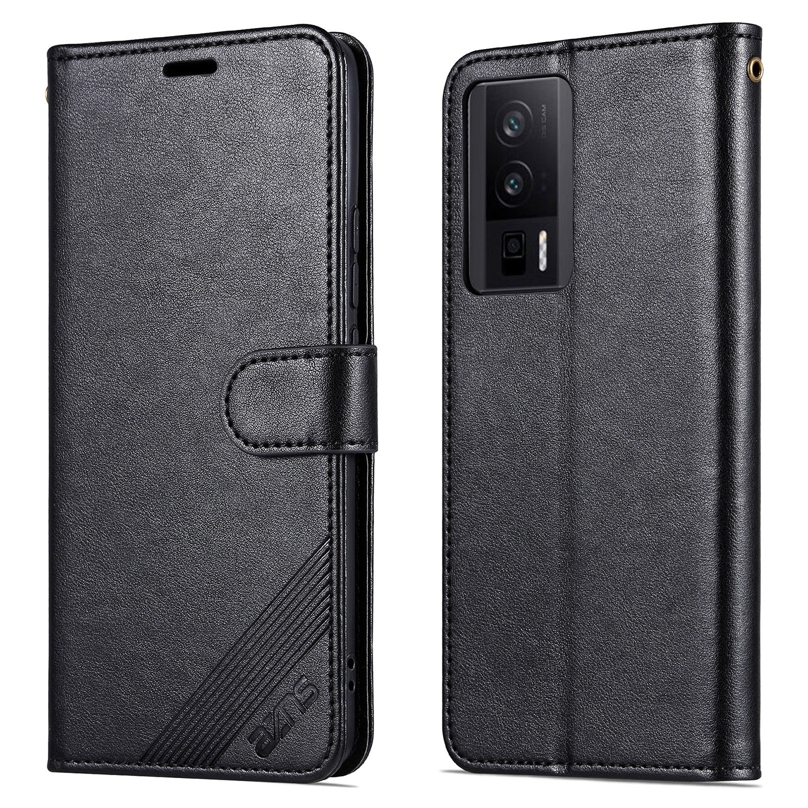 AZNS Phone Leather Case for Xiaomi Poco F5 Pro 5G Redmi K60 Pro 5G K60 5G Stand Wallet Protective Phone Cover
