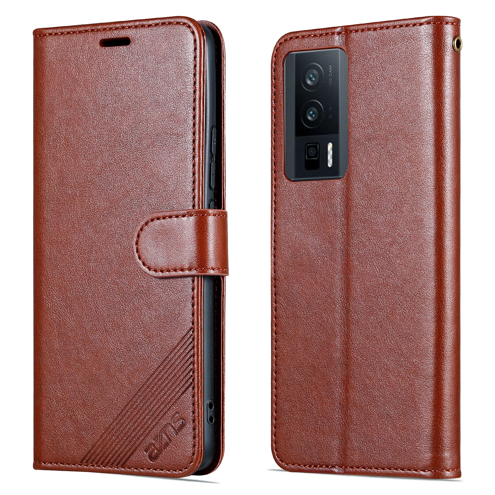 AZNS Phone Leather Case for Xiaomi Poco F5 Pro 5G Redmi K60 Pro 5G K60 5G Stand Wallet Protective Phone Cover