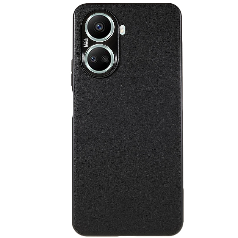 For Huawei nova 10 SE 4G Metal Lens Protection PU Leather Coated TPU PC Phone Case Drop-proof Back Cover