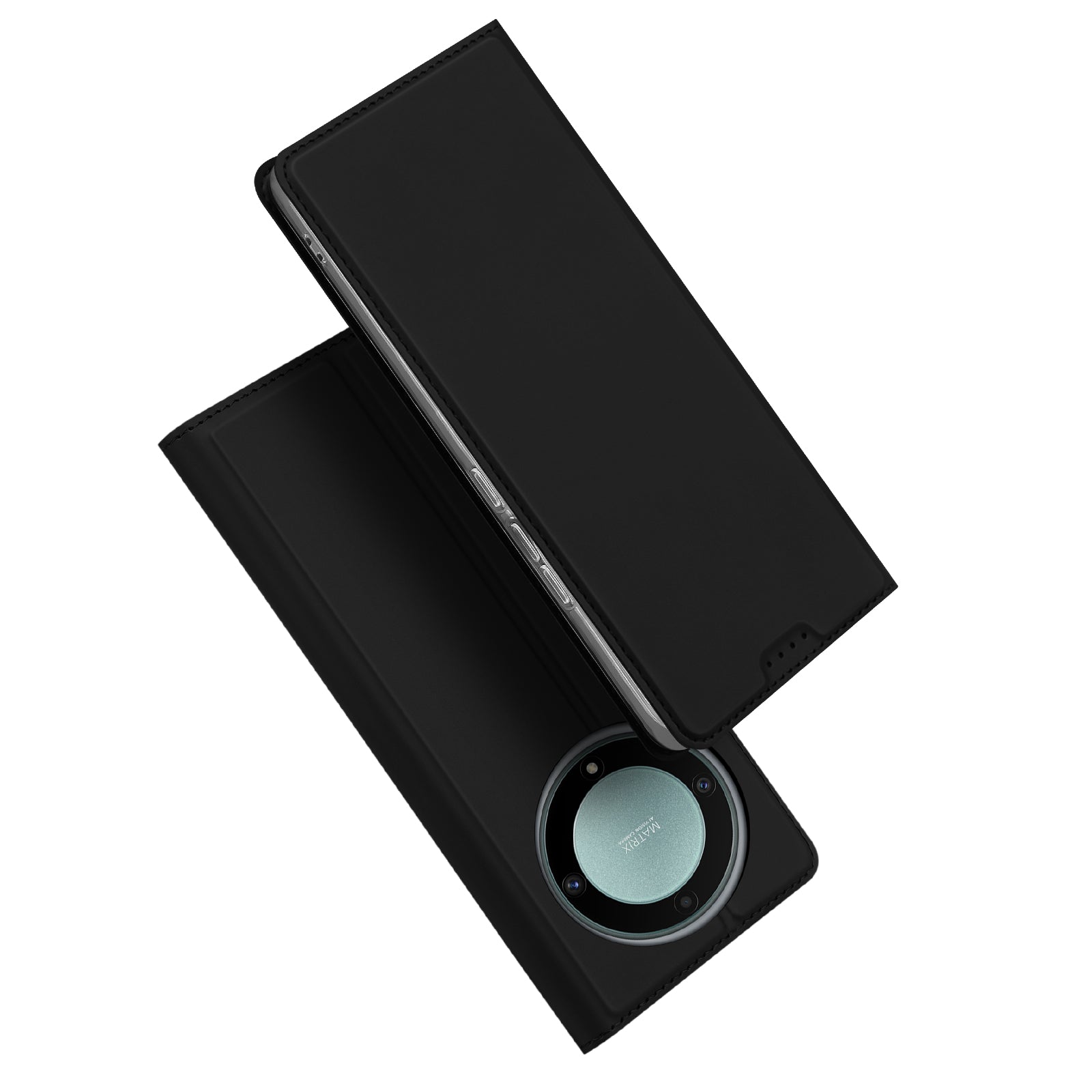 DUX DUCIS Skin Pro Series For Honor X9a 5G X40 5G Magic5 Lite 5G Phone Leather Case Card Holder Stand Smartphone Cover