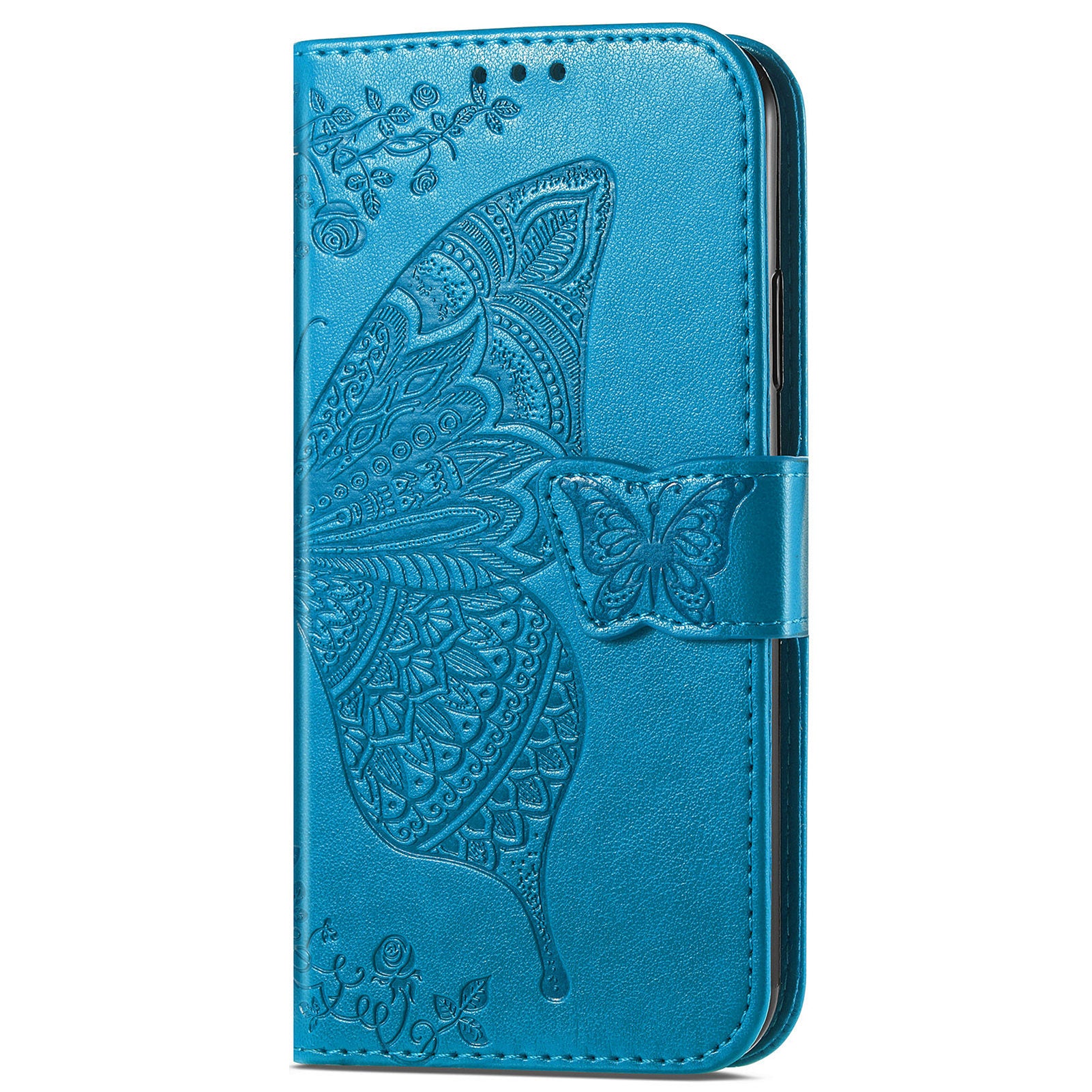 For Oppo Reno8 T 5G A1 Pro 5G PU Leather Wallet Phone Case Butterfly Imprinted Folding Stand Cover