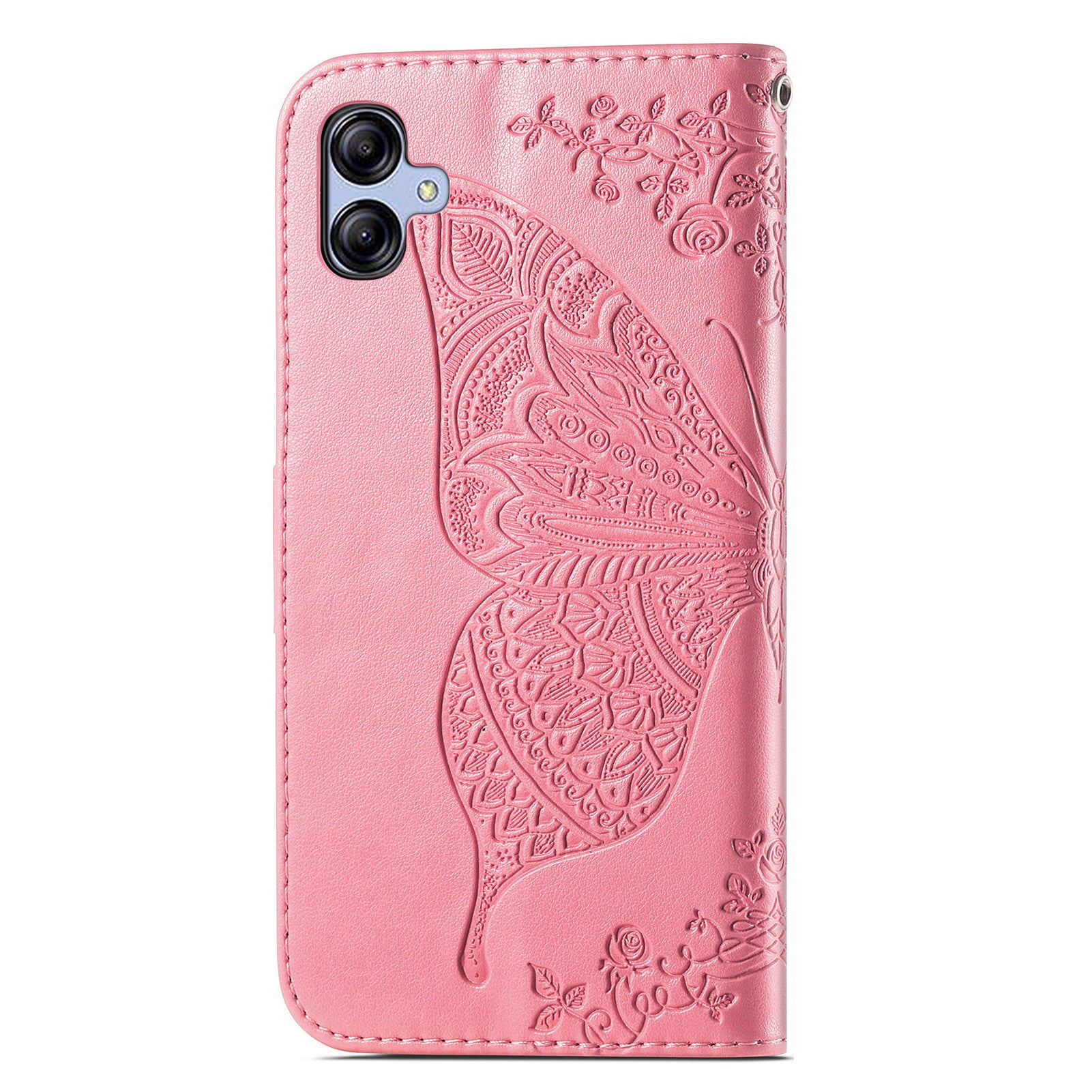 For Samsung Galaxy A04e 4G / M04 4G / F04 4G Imprinted PU Leather Wallet Phone Case Shockproof Stand Cover