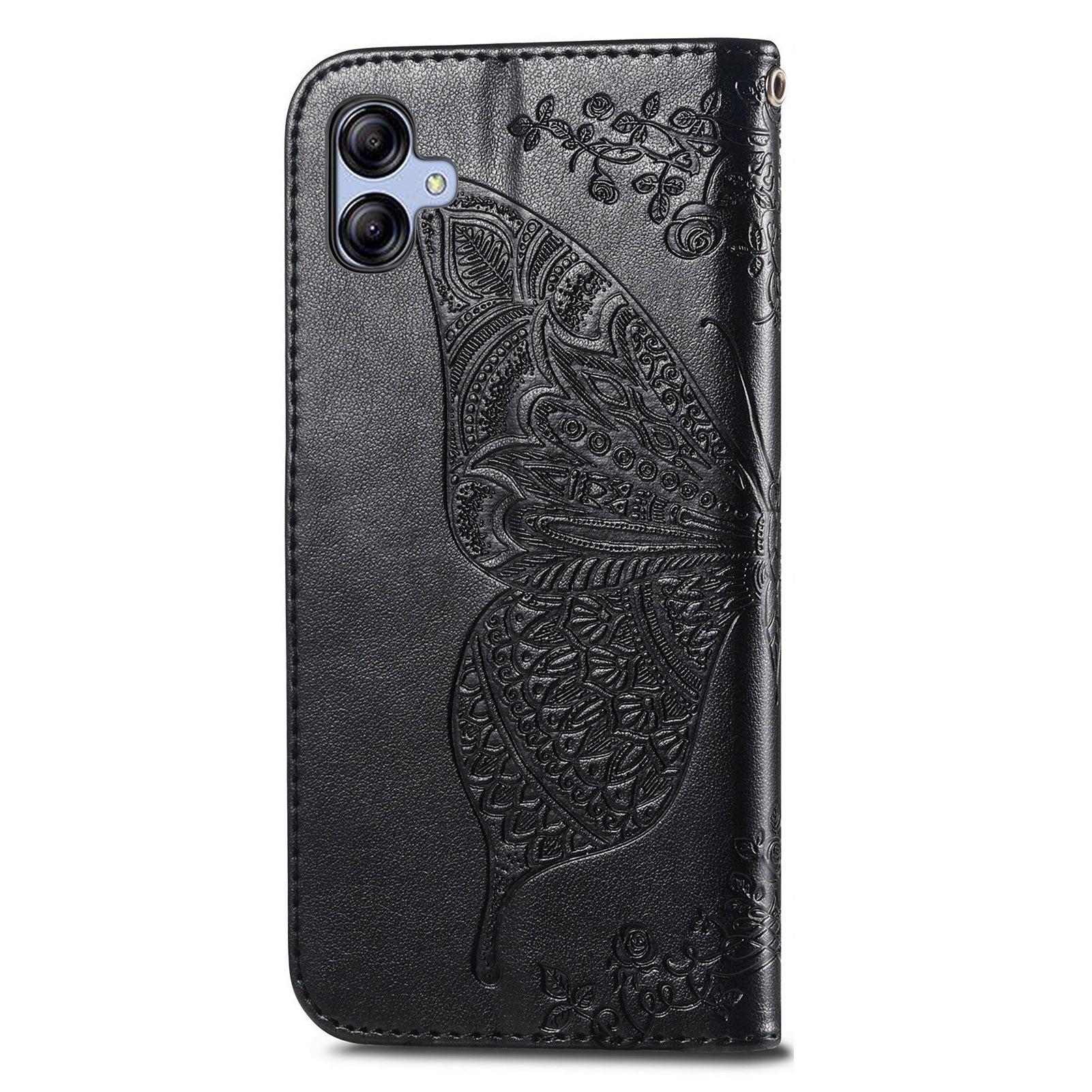 For Samsung Galaxy A04e 4G / M04 4G / F04 4G Imprinted PU Leather Wallet Phone Case Shockproof Stand Cover