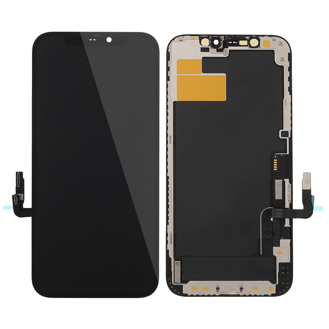 For iPhone 12 Pro 6.1 inch/12 6.1 inch Grade C OLED Screen and Digitizer Assembly Repair Part (YK-OLED Workmanship) (without Logo)