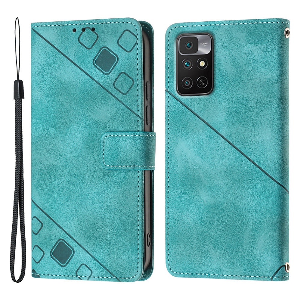 For Xiaomi Redmi 10 4G (2021) Redmi 10 2022 4G Redmi 10 Prime Note 11 4G (MediaTek) Stand Phone Case Wallet Leather Phone Cover