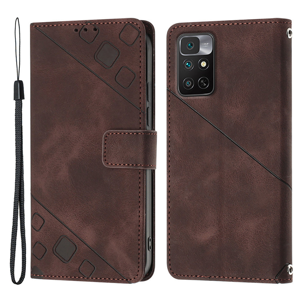 For Xiaomi Redmi 10 4G (2021) Redmi 10 2022 4G Redmi 10 Prime Note 11 4G (MediaTek) Stand Phone Case Wallet Leather Phone Cover