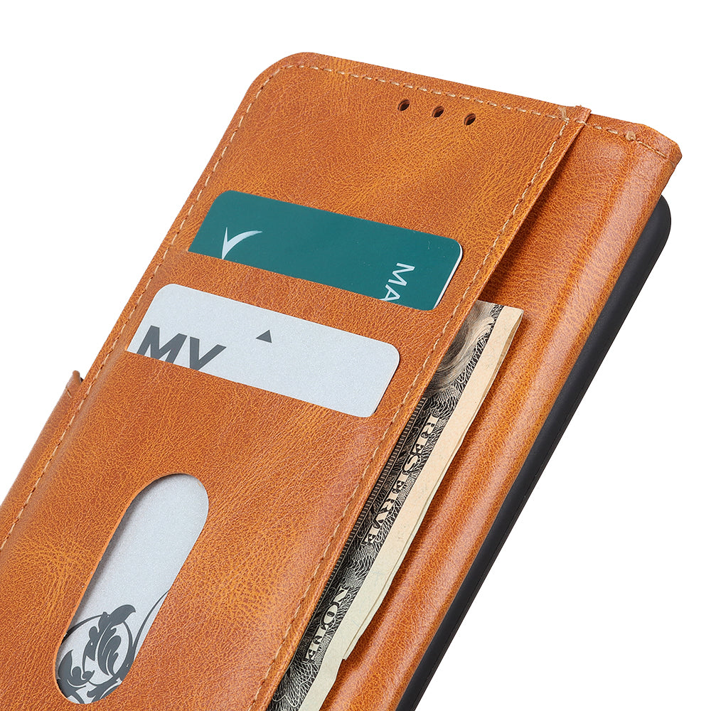 For Honor X9a 5G X40 5G Magic5 Lite 5G Crazy Horse Texture Phone Case Stand PU Leather Wallet Cover