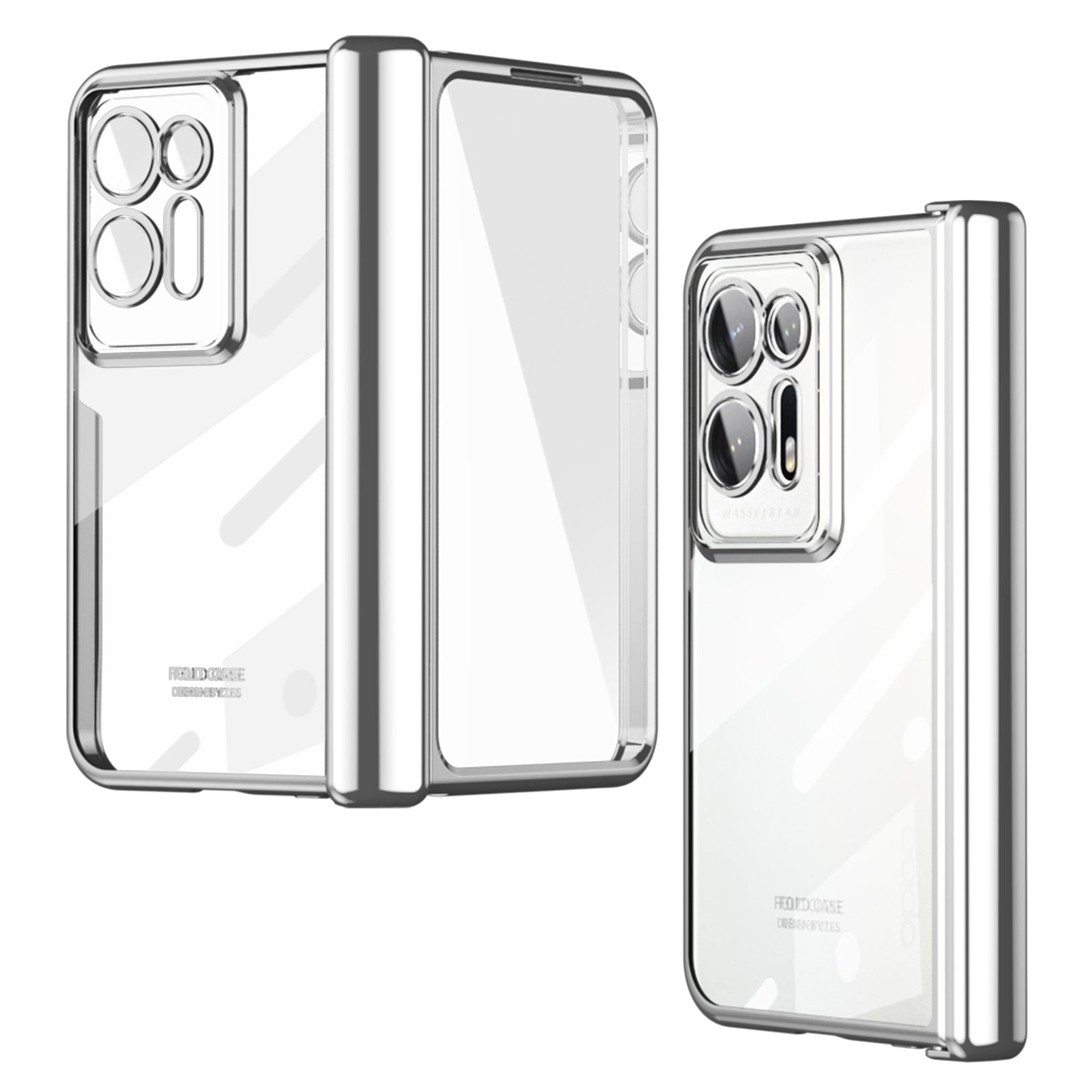 Phone Case For Oppo Find N2 5G Magnetic Hinge Anti-drop Hard PC Phone Cover with Screen Protector