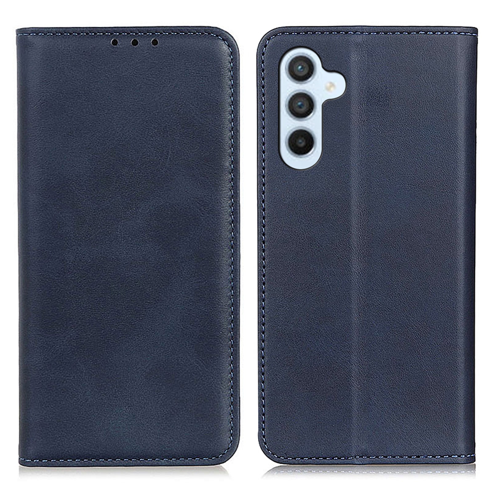 Split Leather Wallet Case for Samsung Galaxy A24 4G Flip Book Stand Shockproof Phone Cover